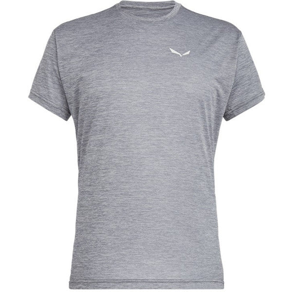 SALEWA PUEZ MELANGE DRY M S/S TEE Wandershirts /-hemden SALEWA 0538 quiet shade melange S