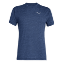 SALEWA PUEZ MELANGE DRY M S/S TEE Wandershirts /-hemden SALEWA 8675 dark denim melange S