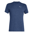 SALEWA PUEZ MELANGE DRY M S/S TEE Wandershirts /-hemden SALEWA 8675 dark denim melange S