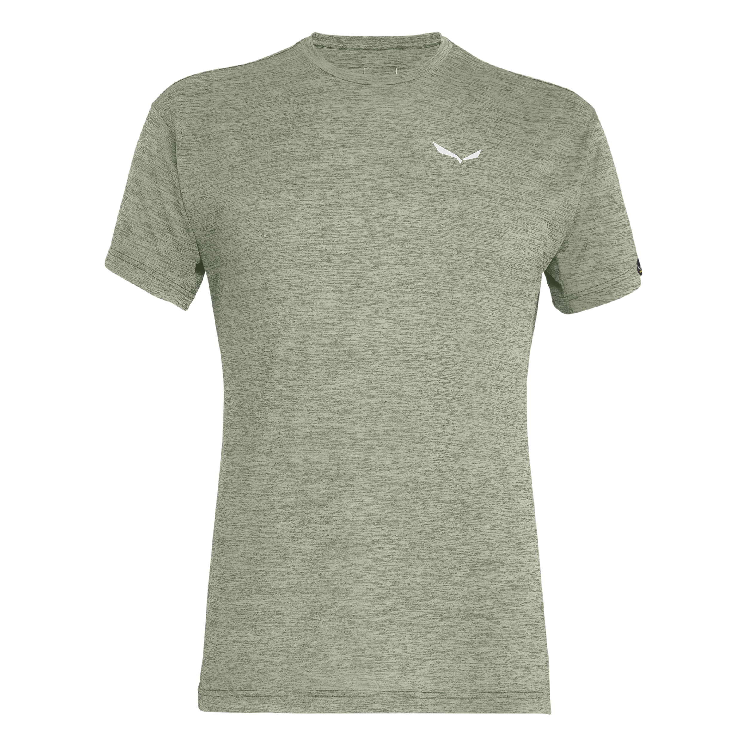 SALEWA PUEZ MELANGE DRY M S/S TEE Wandershirts /-hemden SALEWA shadow melange S