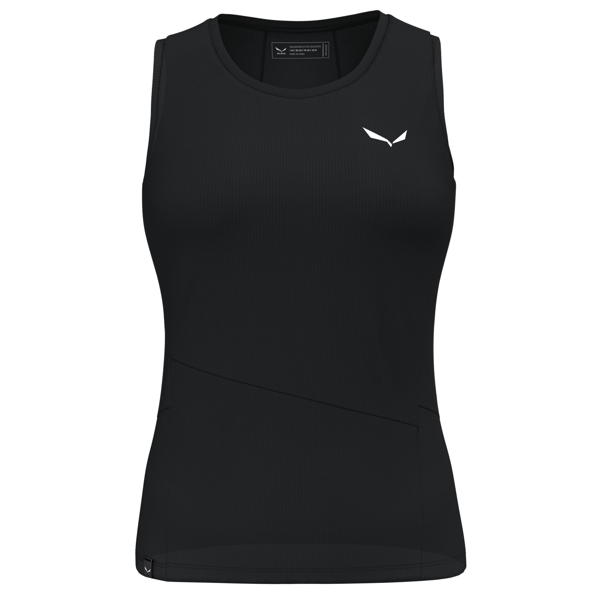 SALEWA PUEZ SPORTY DRY W TANKT Wandershirts /-hemden SALEWA black out 36