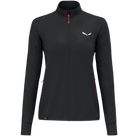 SALEWA PUEZ WAFFLE HYB PL JACKET W Fleecejacken & Pullover SALEWA black out 36