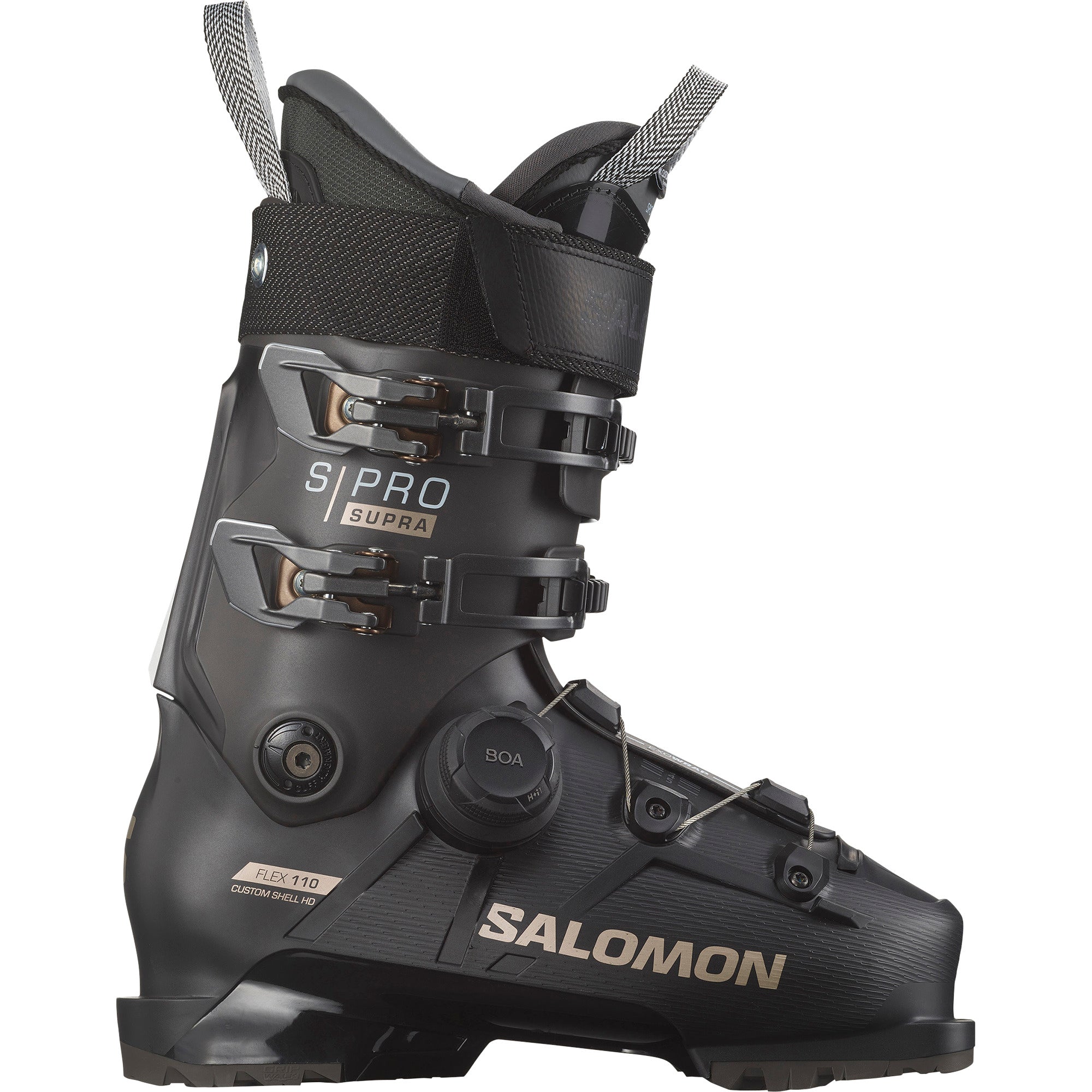 SALOMON ALP. BOOTS S/PRO SUPRA BOA 110 GW B Skischuhe SALOMON Black/Beluga/Titanium Met. 26