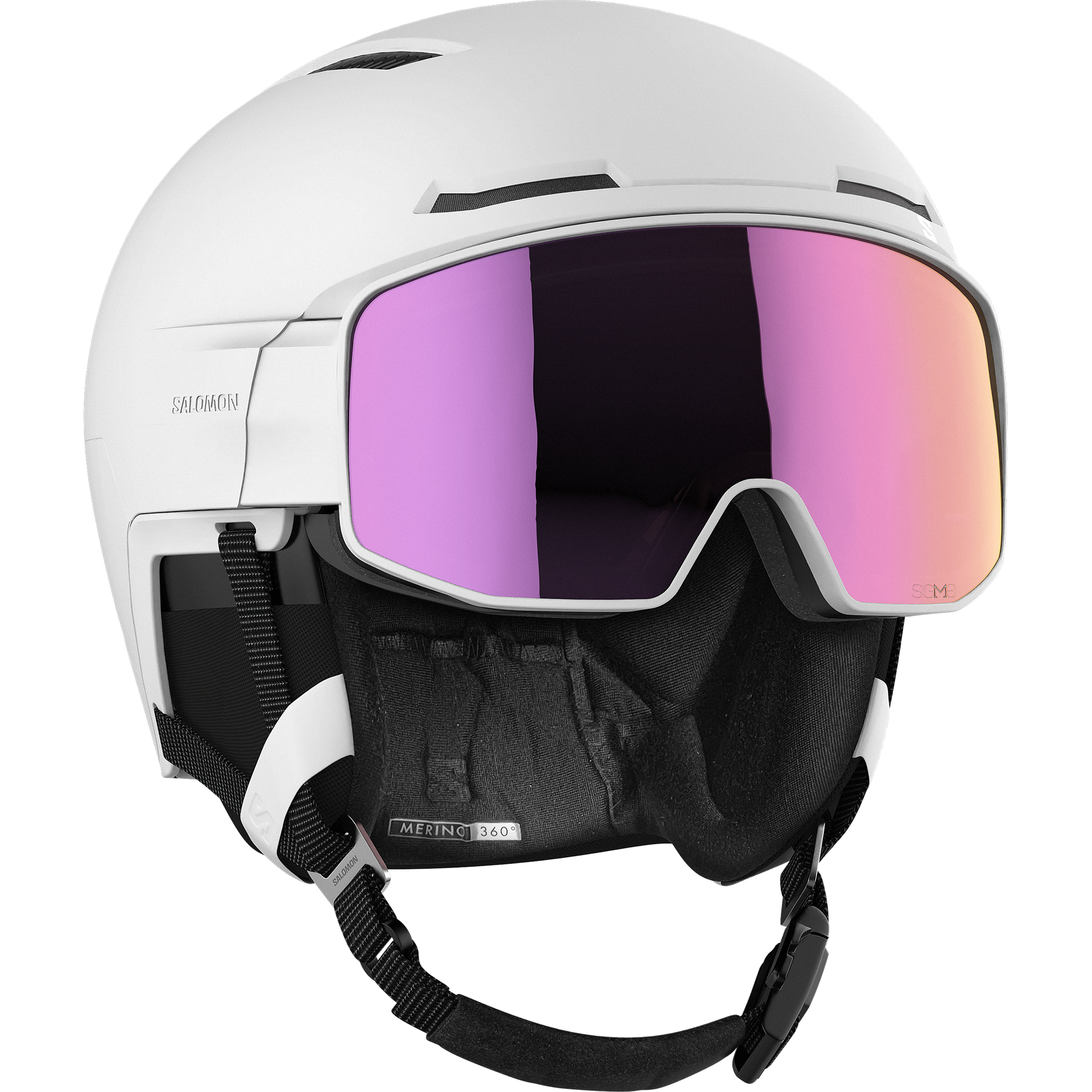 SALOMON HELMET DRIVER PRIME SIGMA PL Wh/SP Skihelme SALOMON