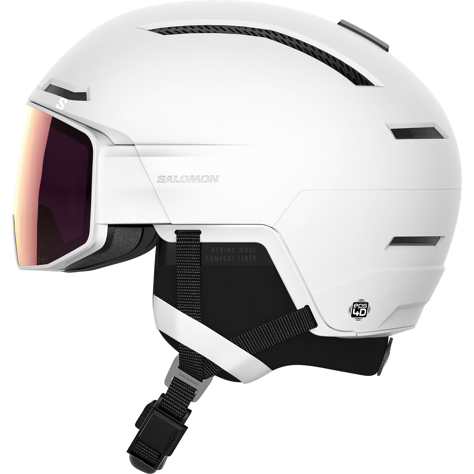 SALOMON HELMET DRIVER PRIME SIGMA PL Wh/SP Skihelme SALOMON