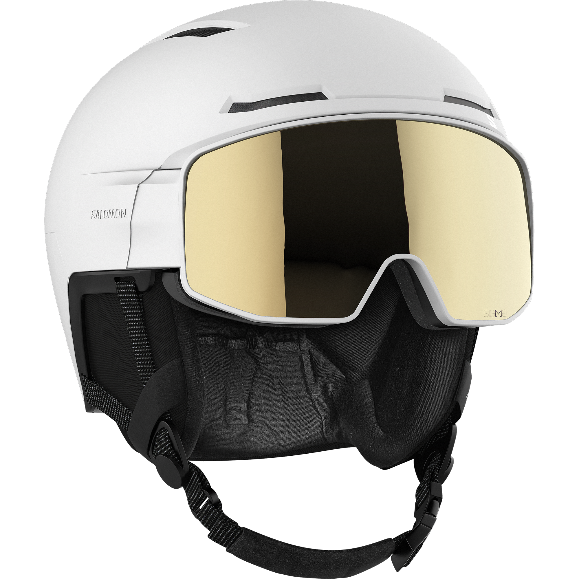 SALOMON HELMET DRIVER PRO SIGMA white/Sol B Skihelme SALOMON