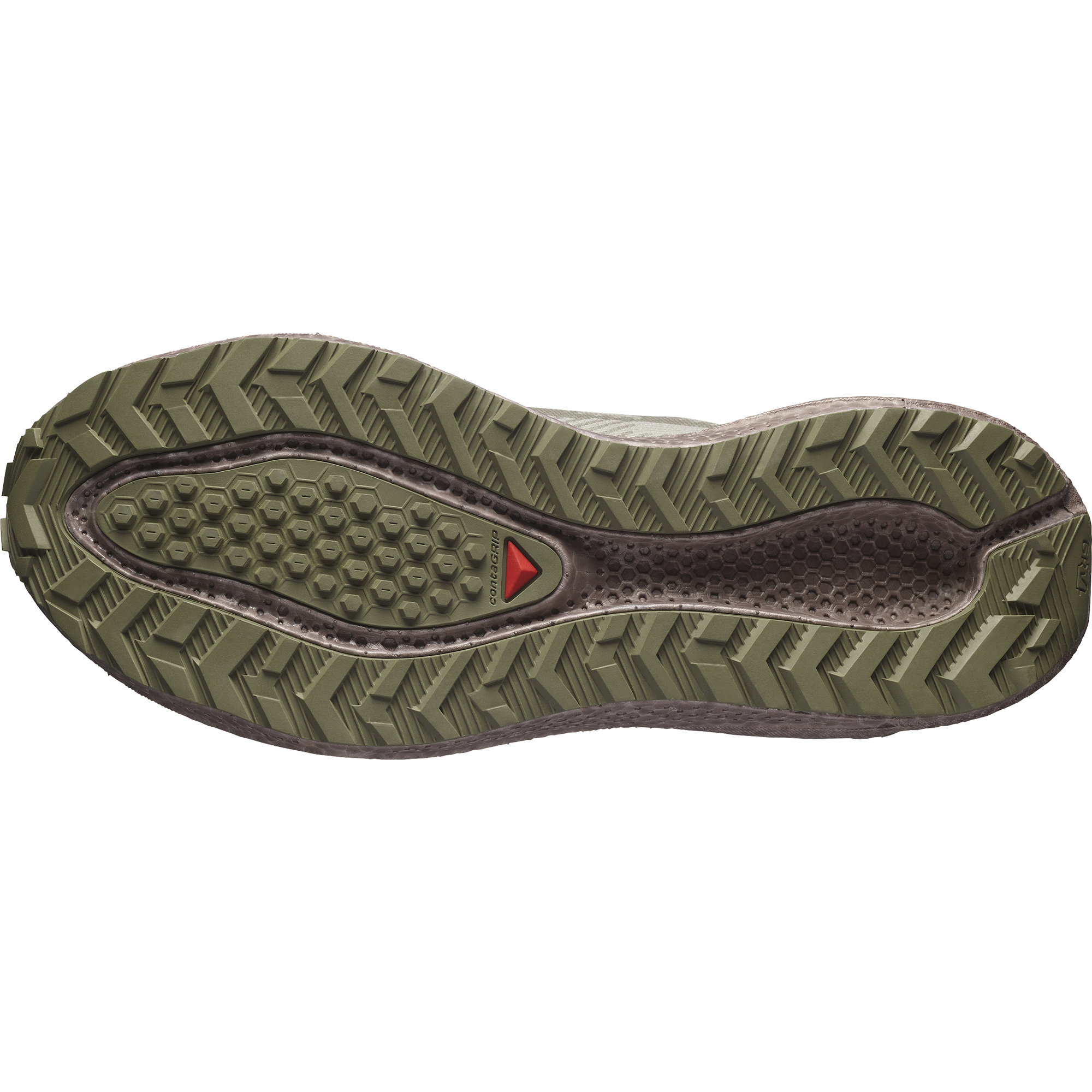 SALOMON SHOES AERO BLAZE 3 GRVL GTX Tea/Iron/Bur Dämpfung SALOMON