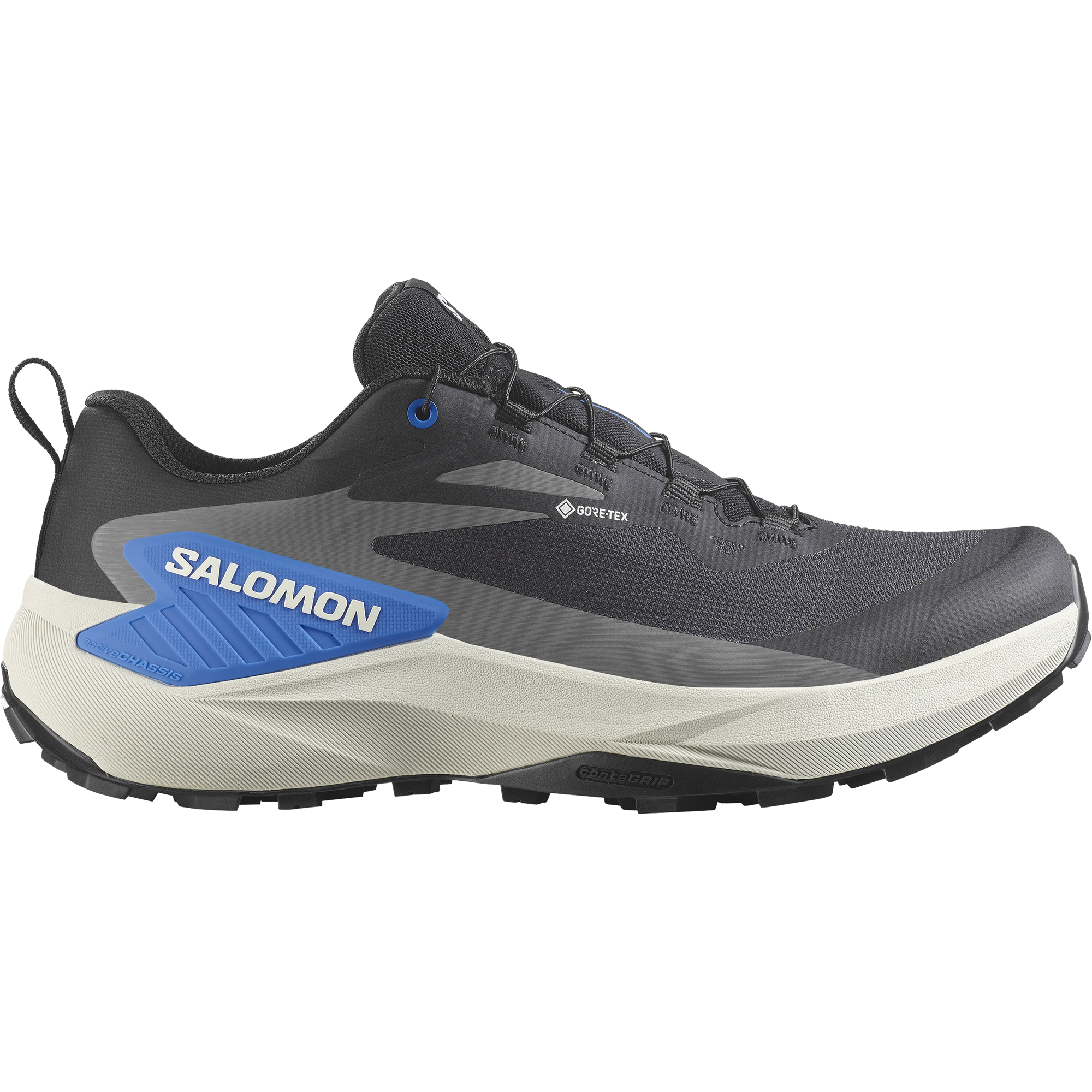 SALOMON SHOES GENESIS GTX Black/LunRoc/Frnchb BLACK Trail SALOMON BLACK 41 1/3