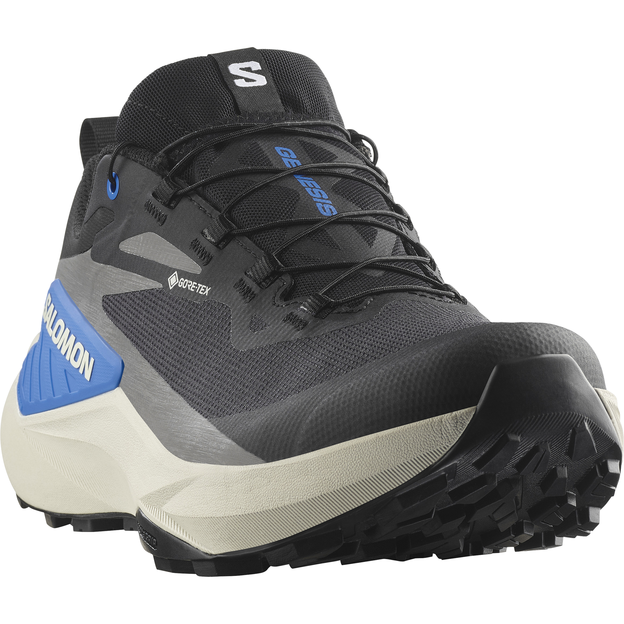 SALOMON SHOES GENESIS GTX Black/LunRoc/Frnchb BLACK Trail SALOMON