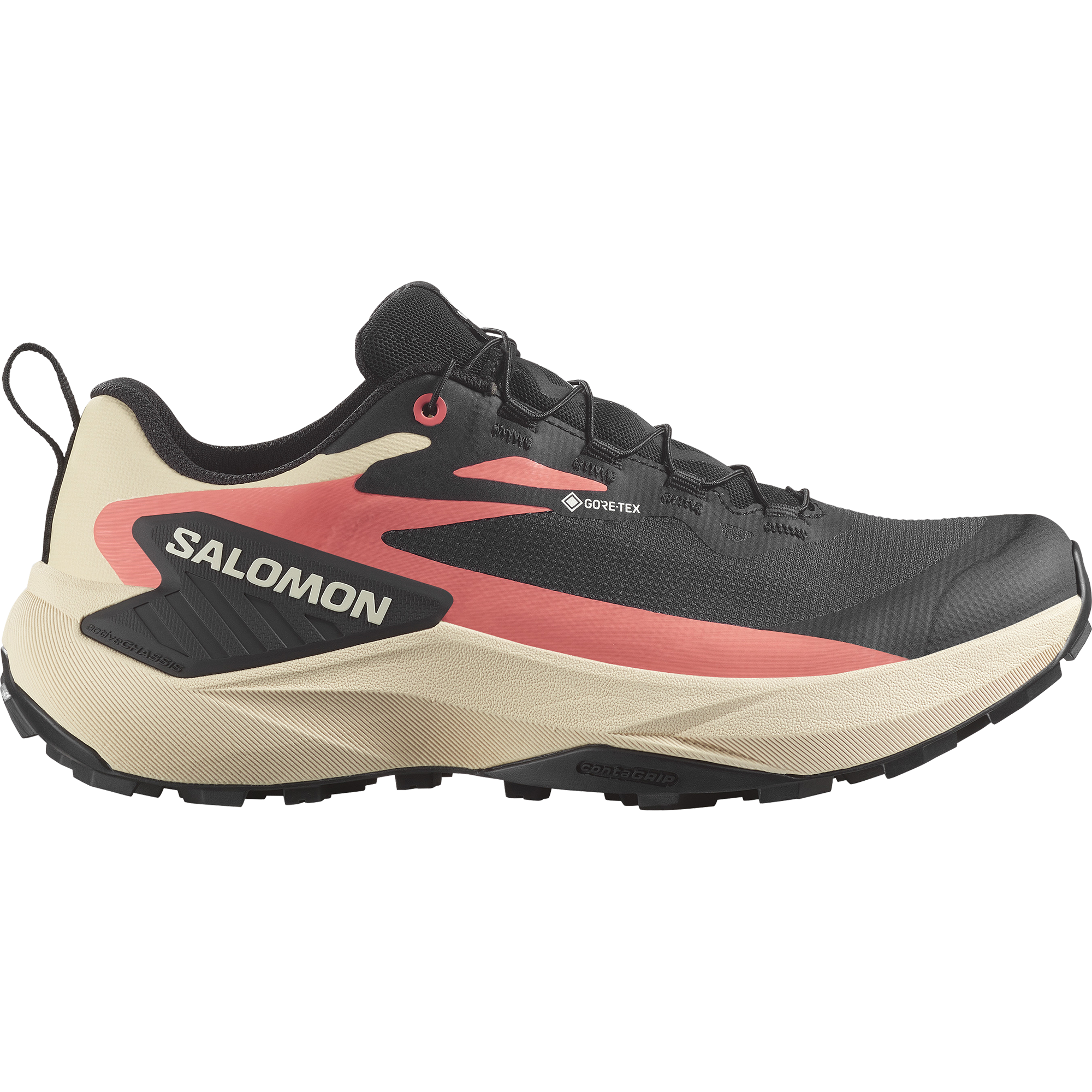 SALOMON SHOES GENESIS GTX W Black/Tender/Fuco BLACK Trail SALOMON BLACK 36 2/3