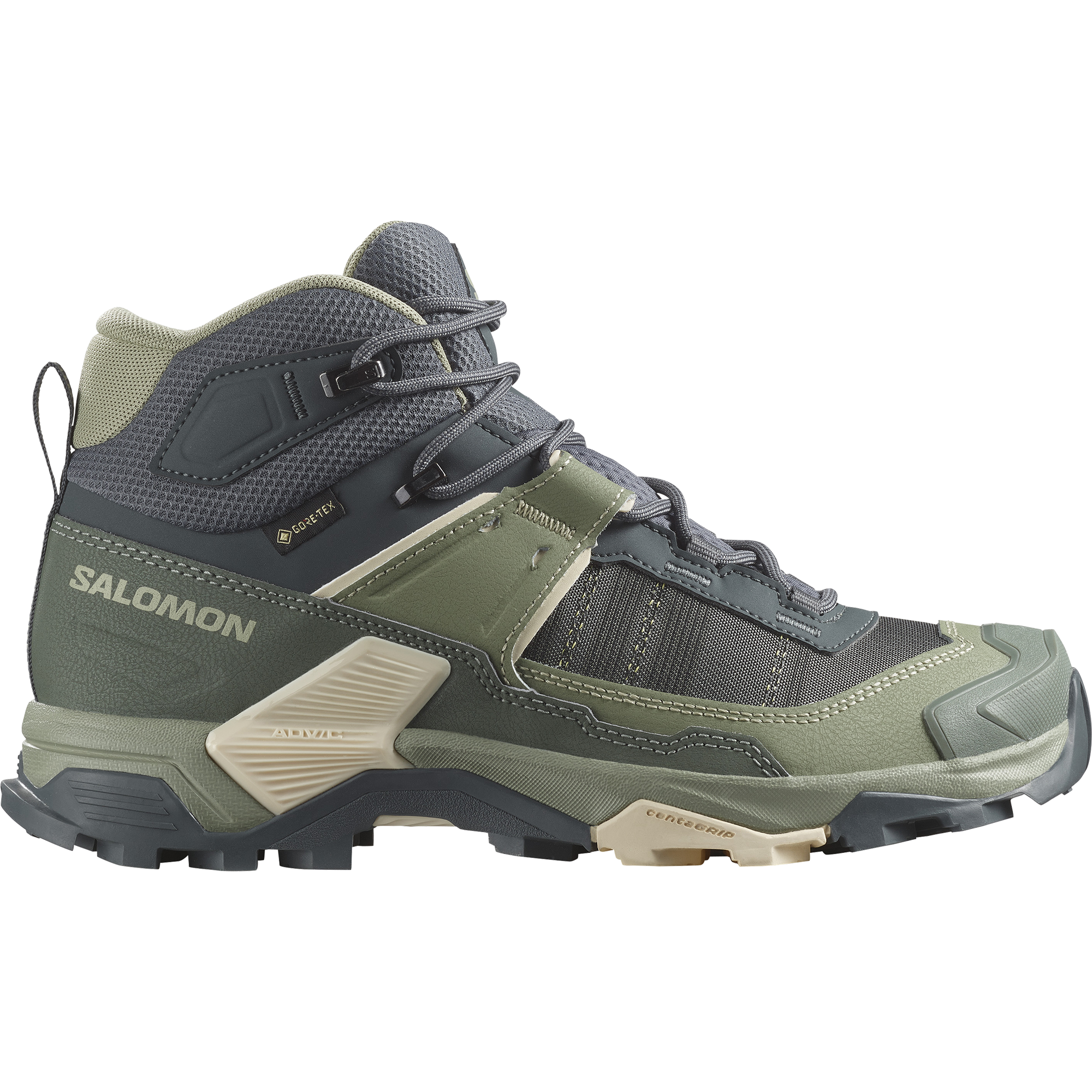 SALOMON SHOES X ULTRA 5 MID GTX W Turbul/Sedsa/T BLACK Trekkingschuhe SALOMON BLACK 37 1/3