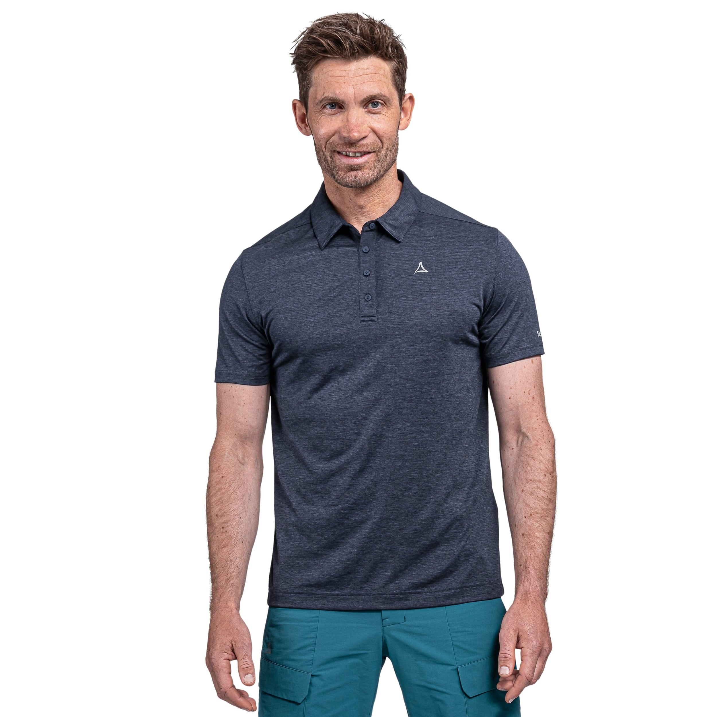 SCHÖFFEL CIRC Polo Shirt Tauron M navy blazer Wandershirts /-hemden SCHÖFFEL