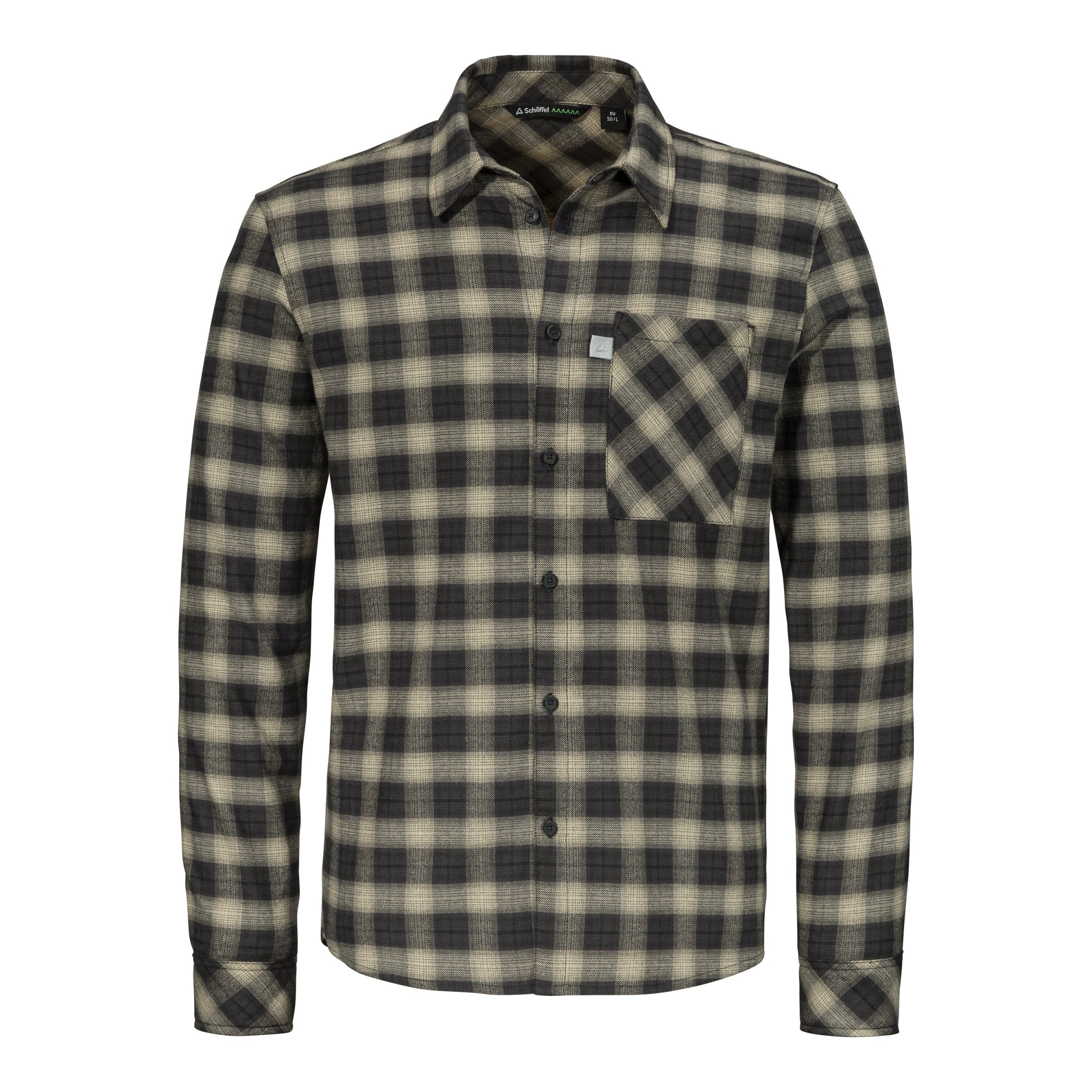 SCHÖFFEL Shirt Style Kleion MNS Wandershirts /-hemden SCHÖFFEL Black 48