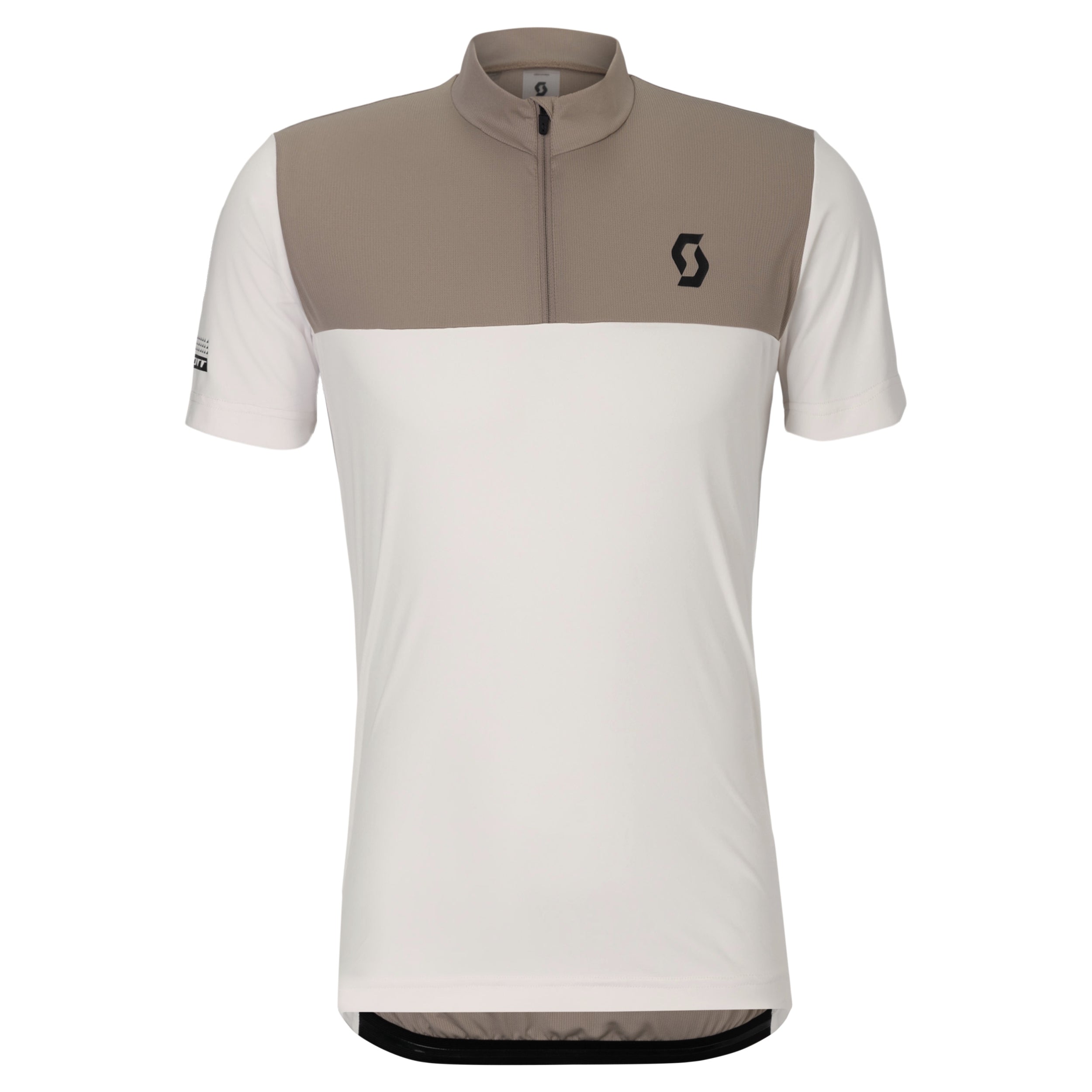 SCOTT SCO Jersey M's Endurance LT SS Fahrradtrikots SCOTT cotton white/toast beige M