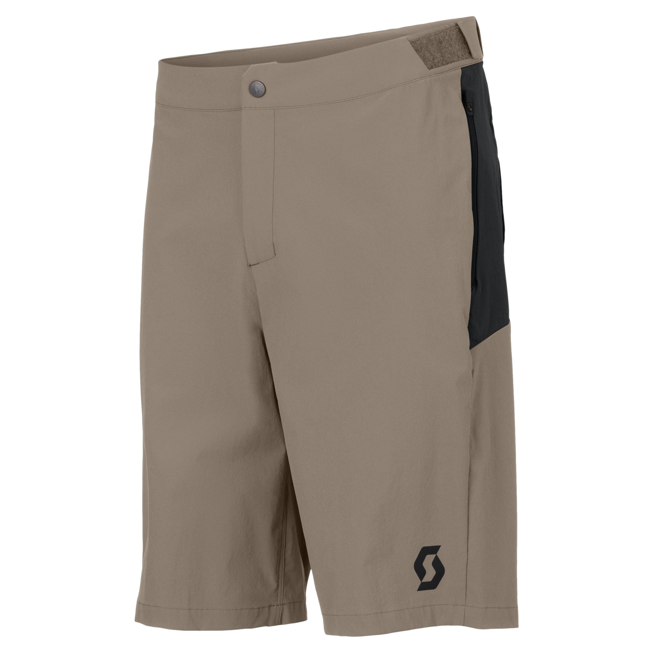 SCOTT SCO Shorts M's Vertic LT w/pad Fahrradhosen SCOTT toast beige/black S
