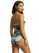 SEAFOLLY ATLANTIS Bandeau One Piece Badeanzug SEAFOLLY
