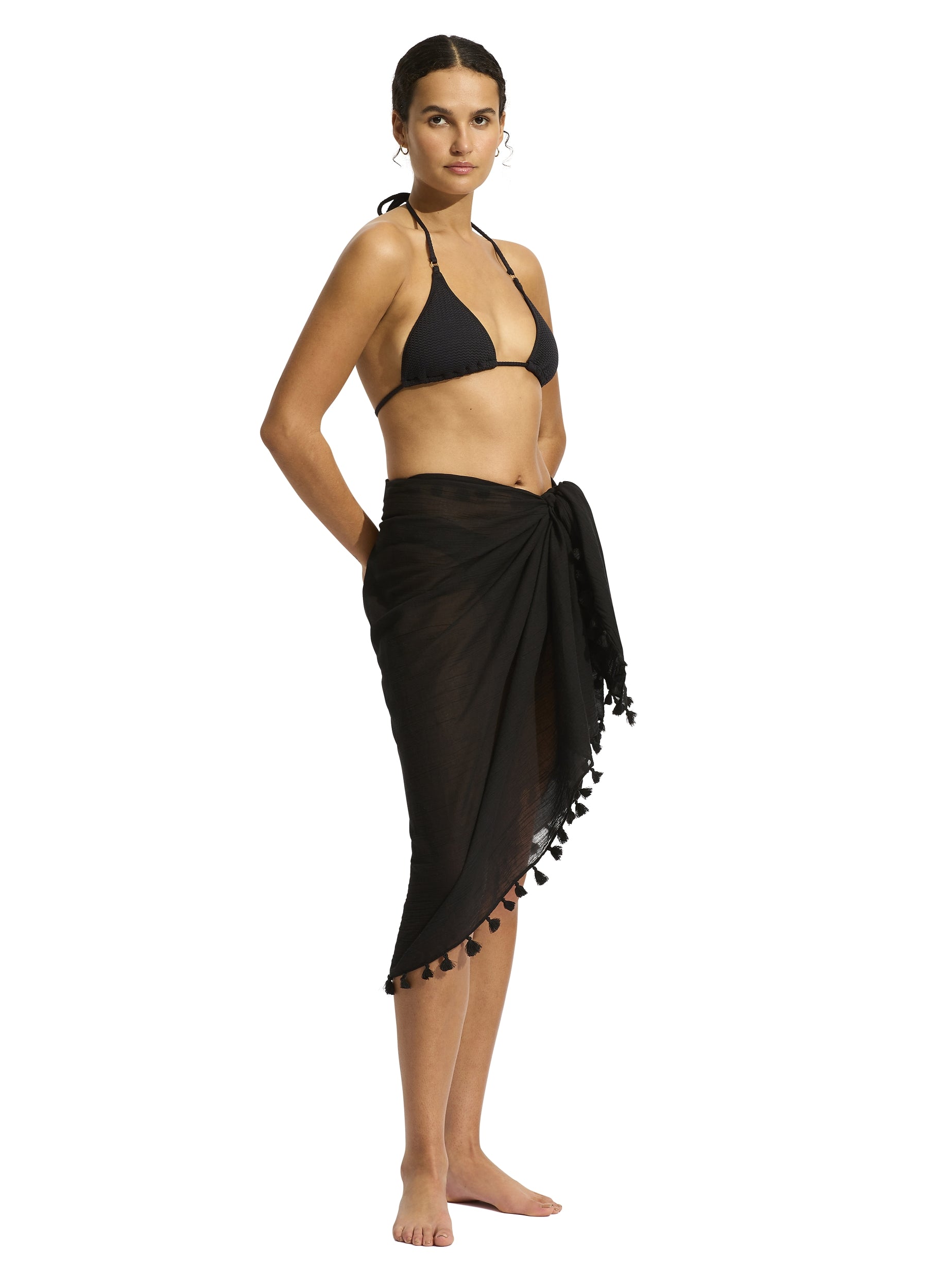 SEAFOLLY Damen Strandtuch "Gauze Sarong" Beachwear SEAFOLLY