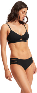 SEAFOLLY S.Collective Multi Strap Hipster Pant Black Bikini SEAFOLLY