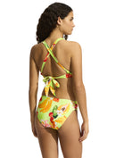 SEAFOLLY Tropique Ruched Side Retro Pant Bikini SEAFOLLY