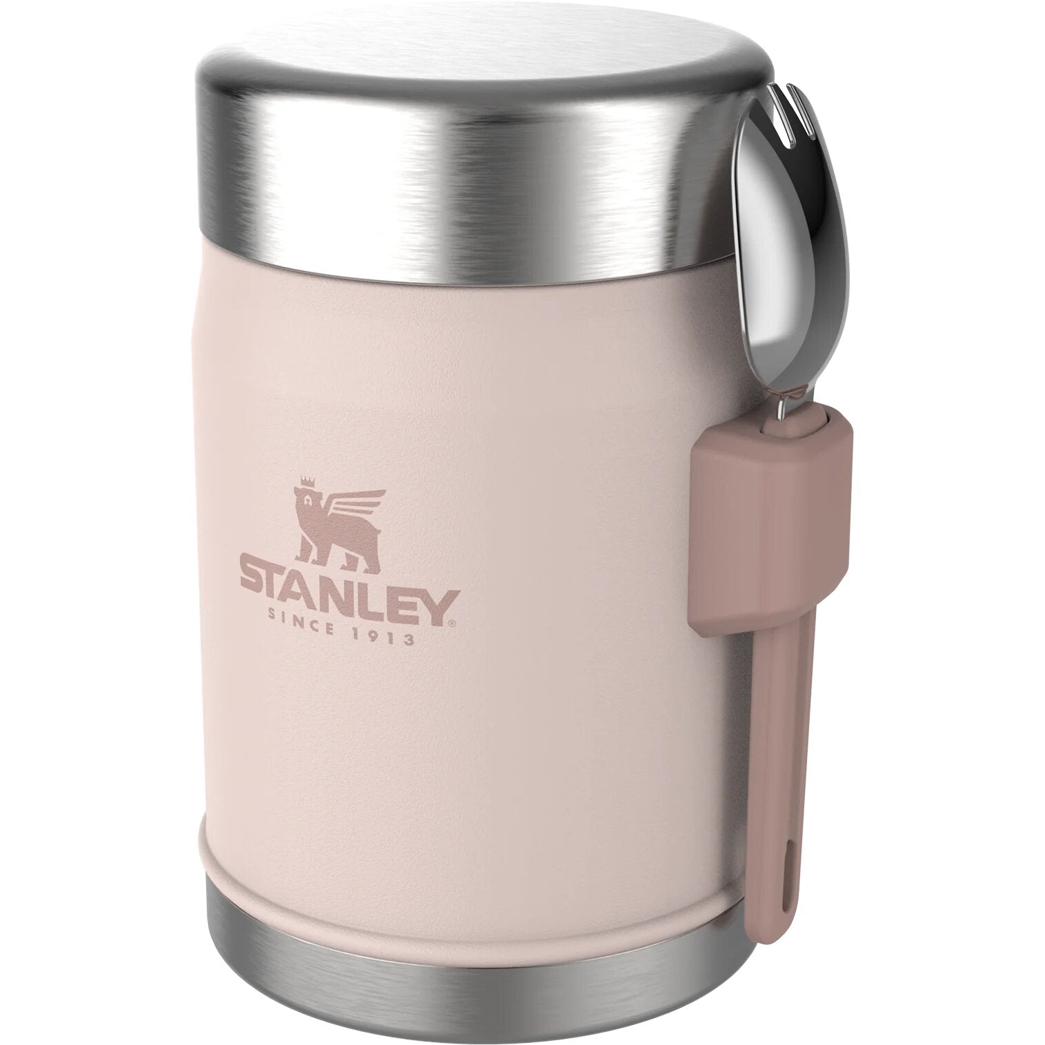Stanley The Legendary Food Jar + Spork 0,41L Rose Quartz Stanley