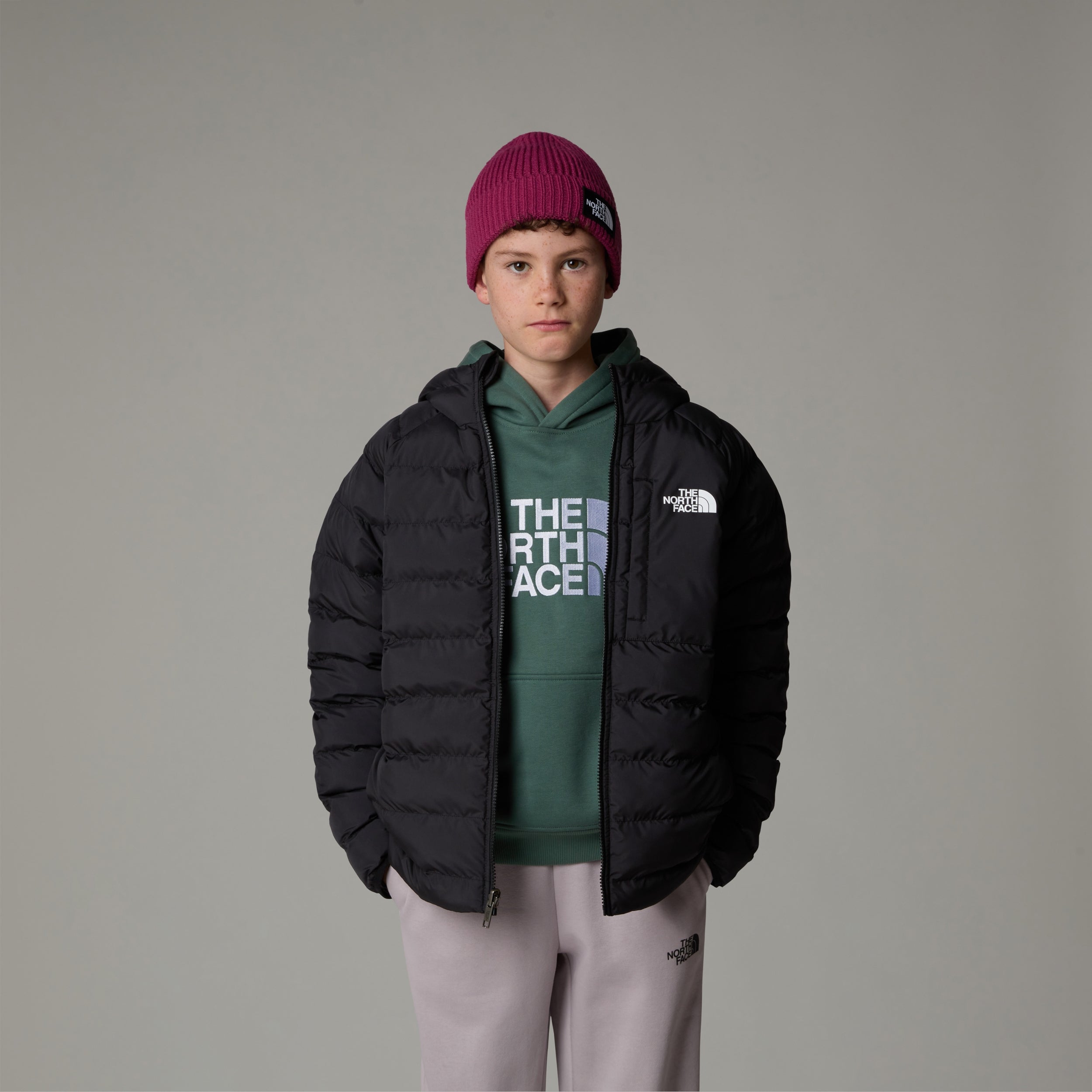 THE NORTH FACE B REVERSIBLE PERRITO HOODED JACKET THE NORTH FACE