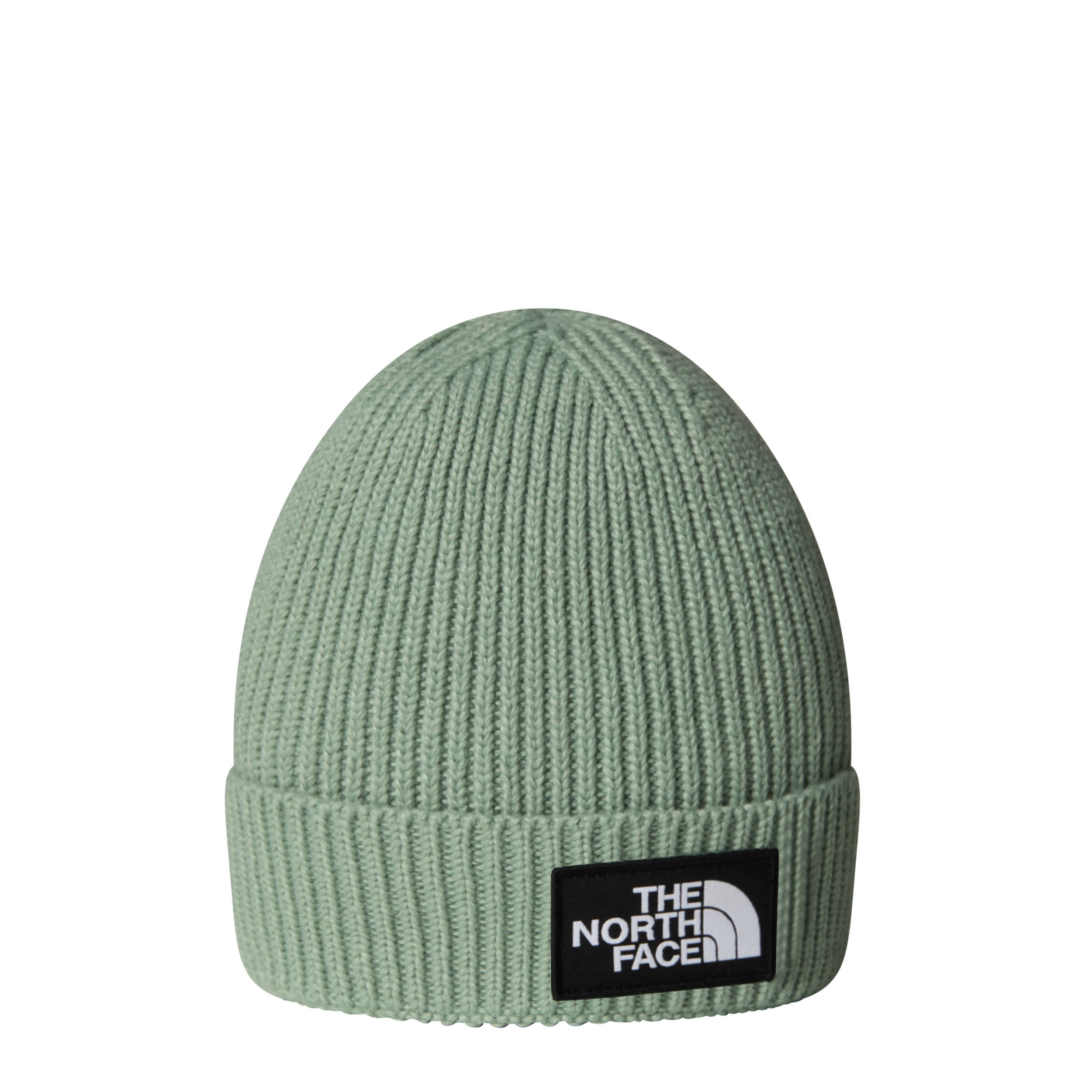 THE NORTH FACE KIDS TNF LOGO BOX CUFFED BEANIE Mützen THE NORTH FACE SLATE MOSS -