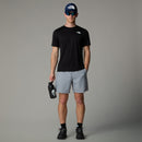 THE NORTH FACE M 24/7 S/S TEE REG TNF MEDIUM GREY HEATHER Trainingsshirts THE NORTH FACE