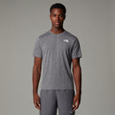 THE NORTH FACE M 24/7 S/S TEE REG TNF MEDIUM GREY HEATHER Trainingsshirts THE NORTH FACE