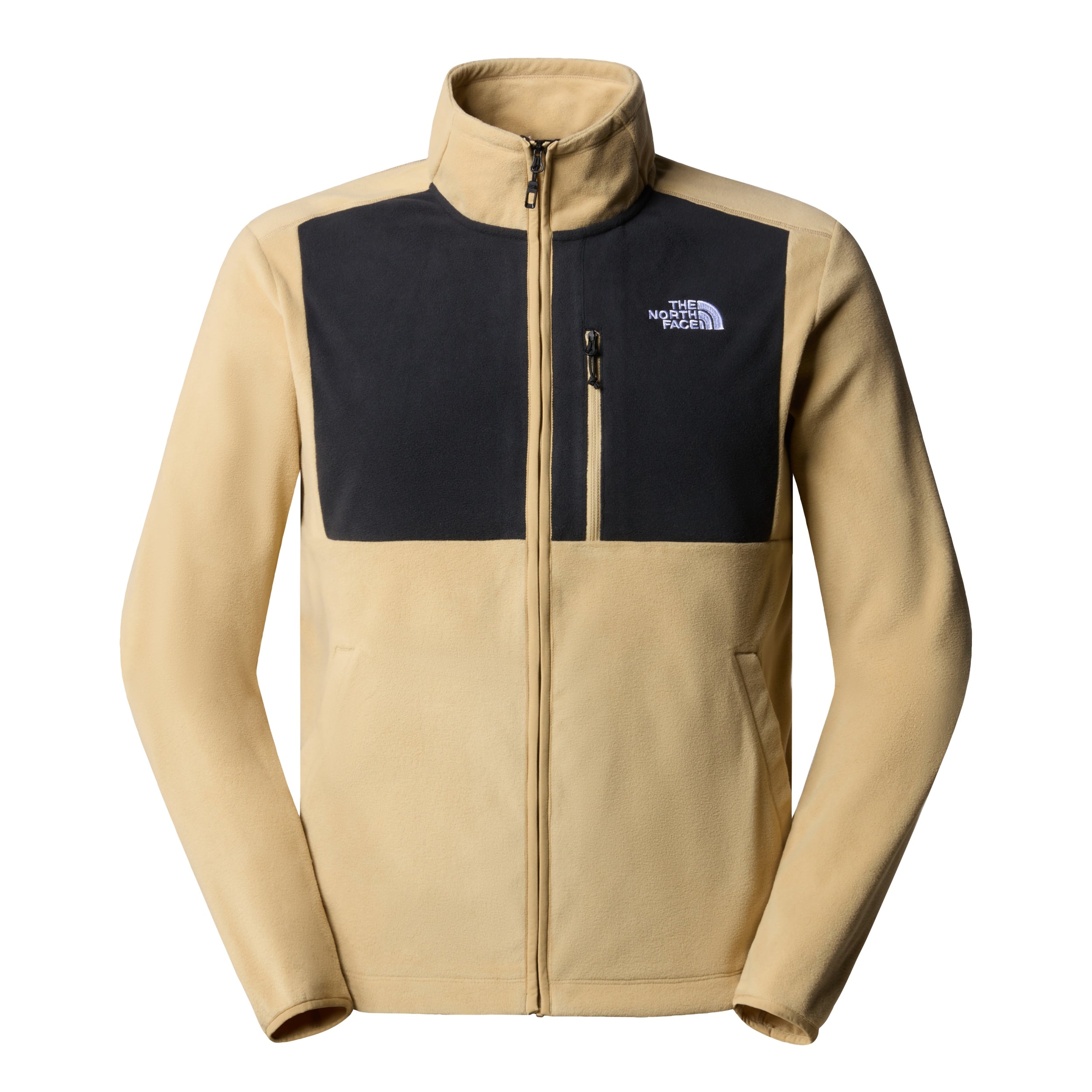 THE NORTH FACE M HOMESAFE FULL ZIP FLEECE Trainingsjacken THE NORTH FACE Khaki Stone-TNF Black S