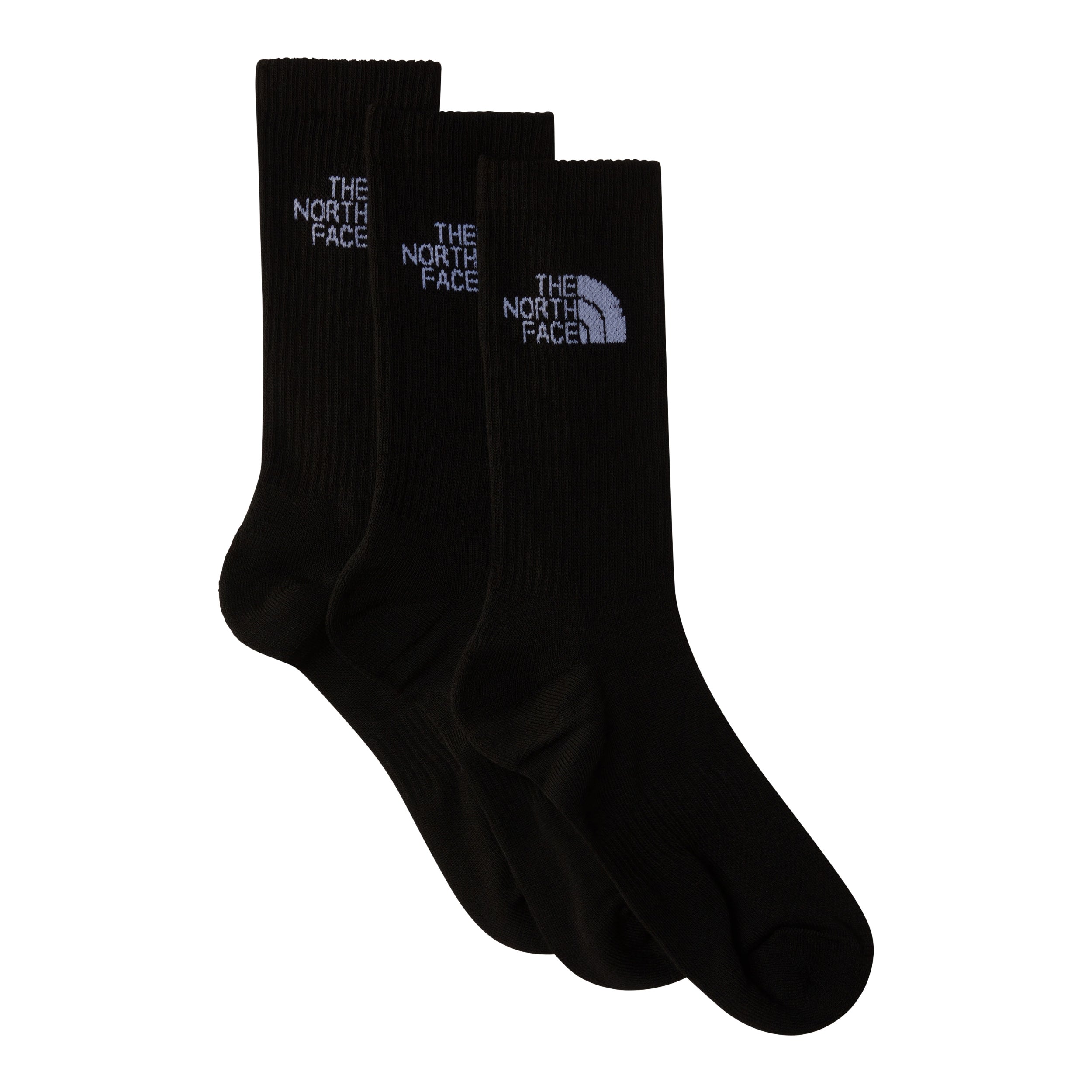 THE NORTH FACE MULTI SPORT CUSH CREW SOCK 3P TNF BLACK Socken THE NORTH FACE TNF BLACK S