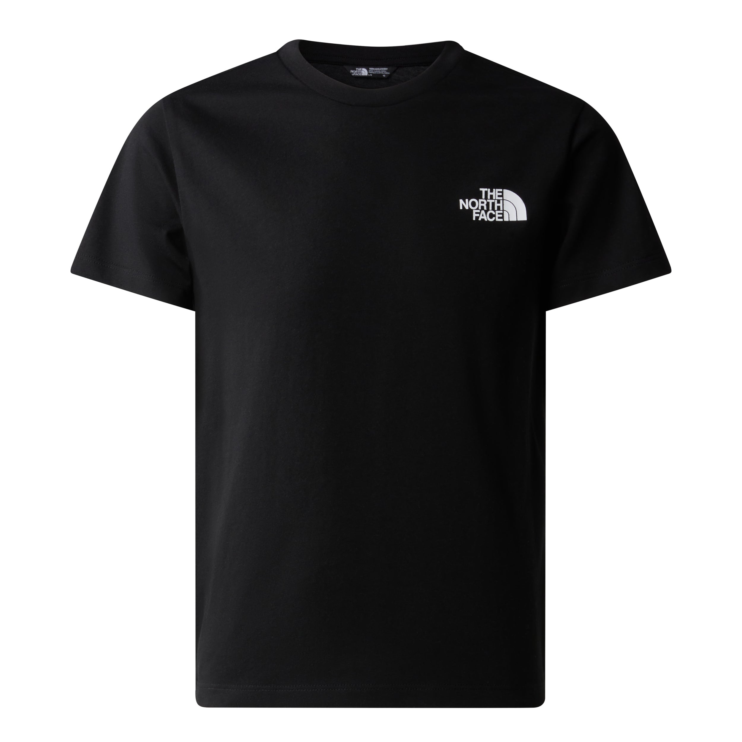 THE NORTH FACE TEEN SIMPLE DOME REGULAR SS TEE Freizeitshirts /-hemden THE NORTH FACE TNF BLACK S