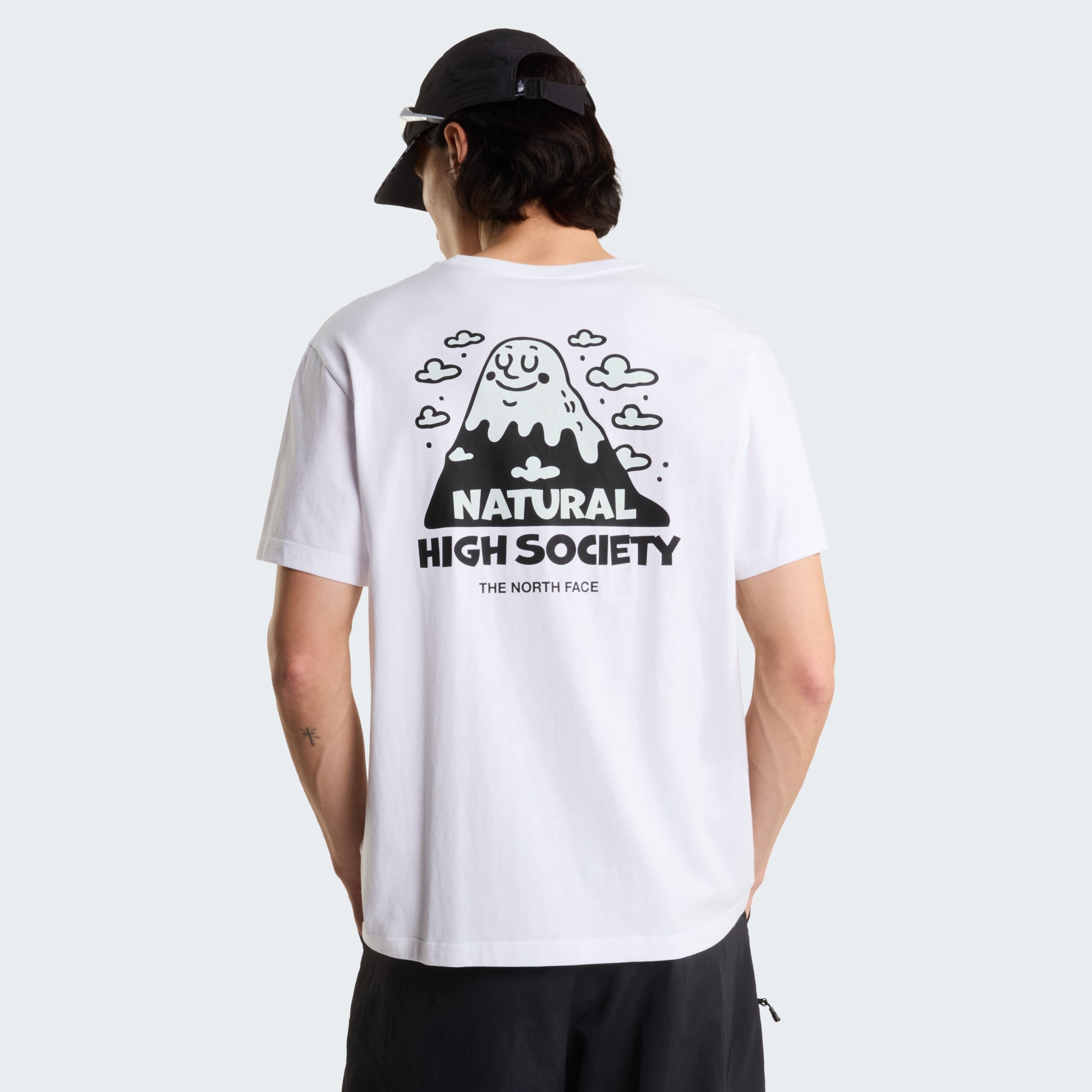 THE NORTH FACE U NAT HIGH SOCIETY RLX SS TEE-GRAPHIC Freizeitshirts /-hemden THE NORTH FACE TNF WHITE S
