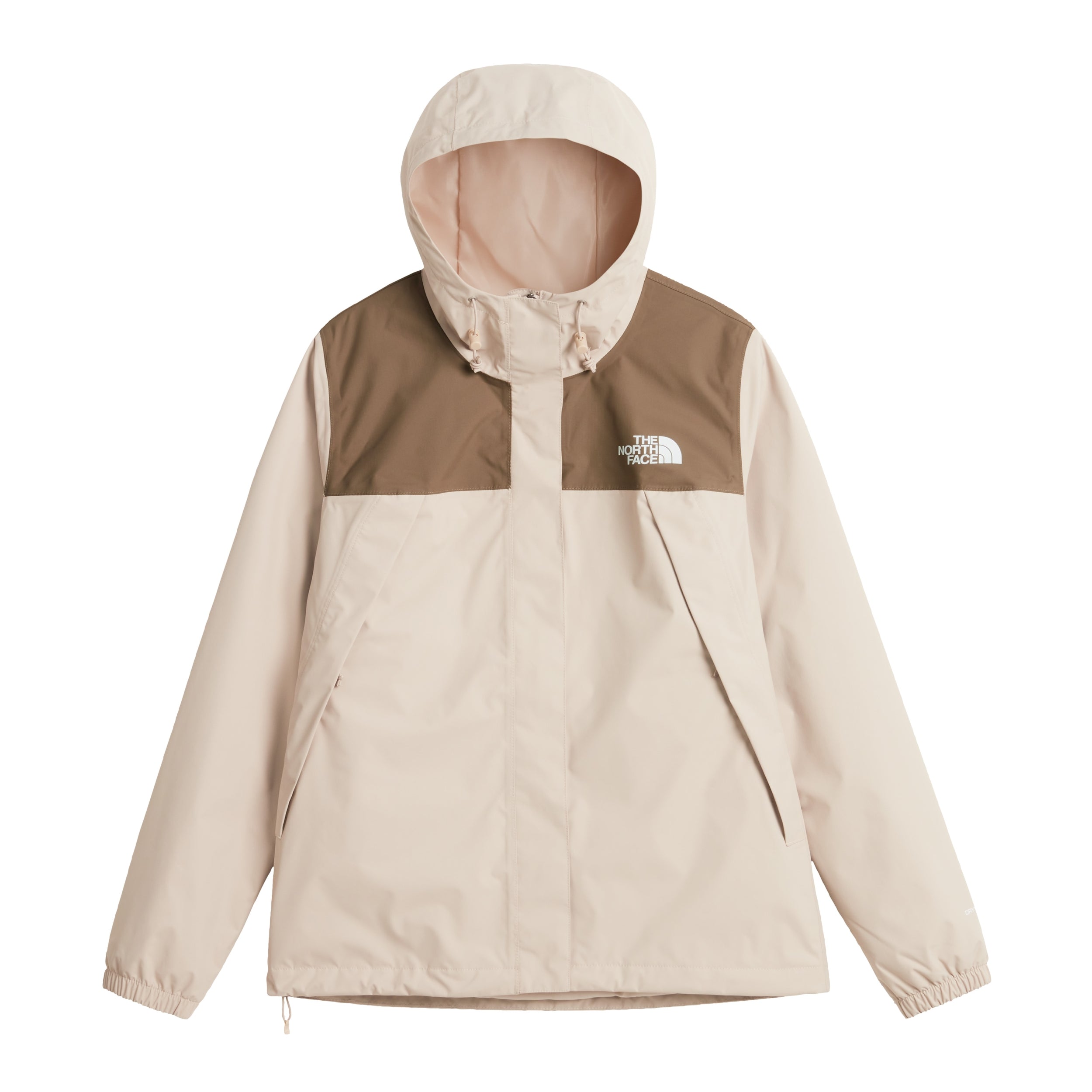 THE NORTH FACE W ANTORA RAIN JACKET - REFIT TNF BLACK Wanderjacken THE NORTH FACE Timeless Taupe/Garnet XS