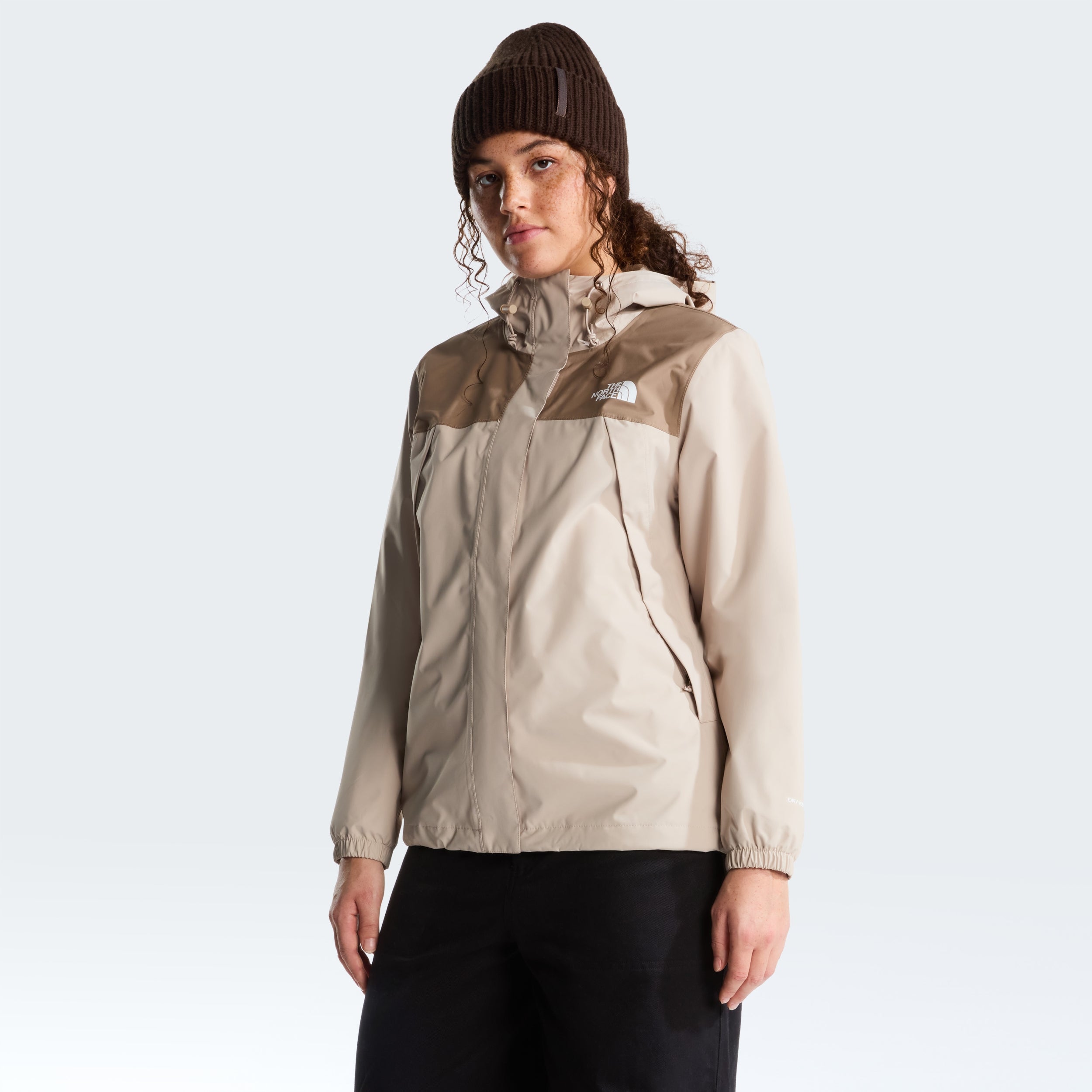 THE NORTH FACE W ANTORA RAIN JACKET - REFIT TNF BLACK Wanderjacken THE NORTH FACE