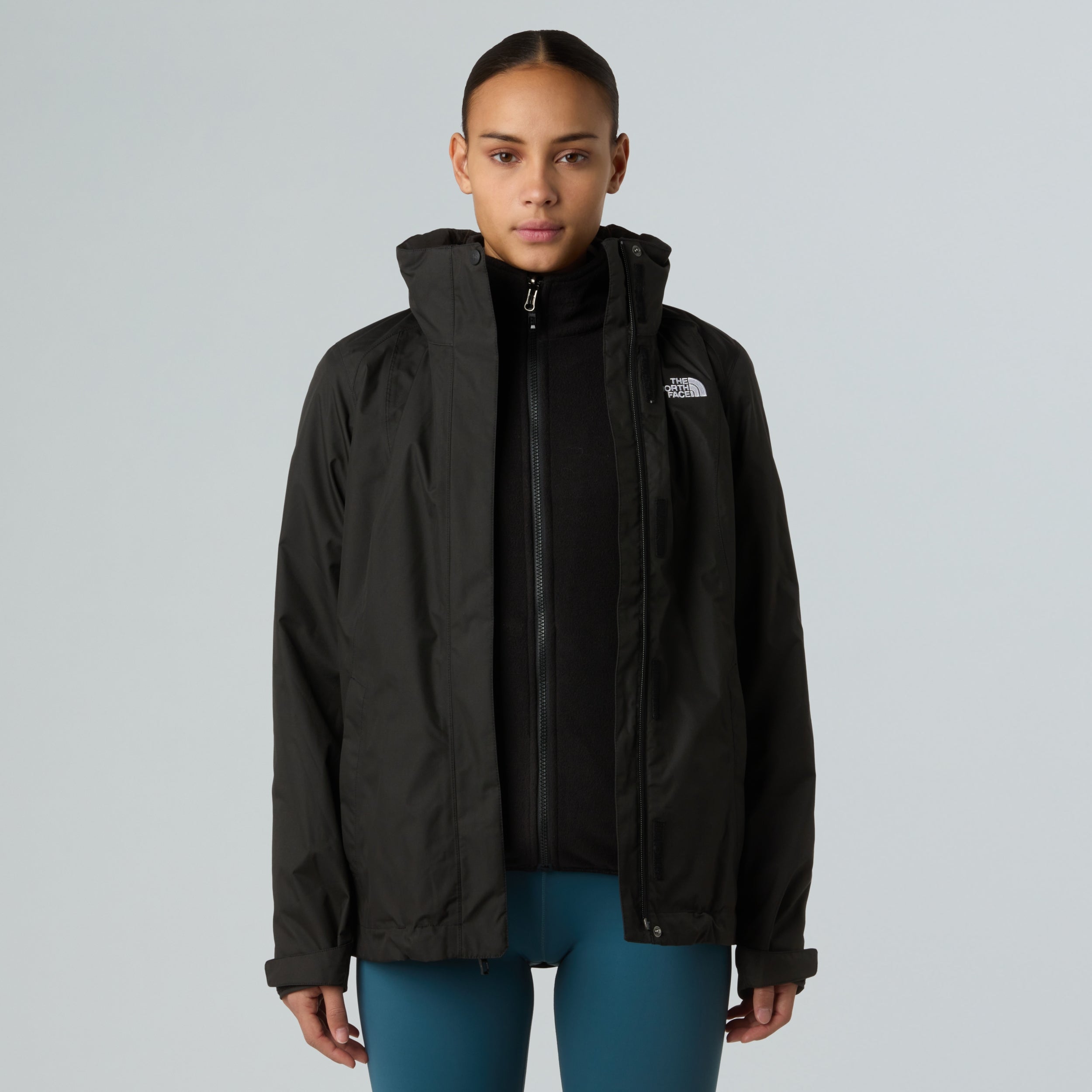THE NORTH FACE W EVOLVE II TRICLIMATE JACKET Wanderjacken THE NORTH FACE TNF BLACK M