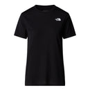 THE NORTH FACE W FOUNDATION VERTICAL GRAPHIC TNF BLACK Trainingsshirts THE NORTH FACE TNF BLACK XS