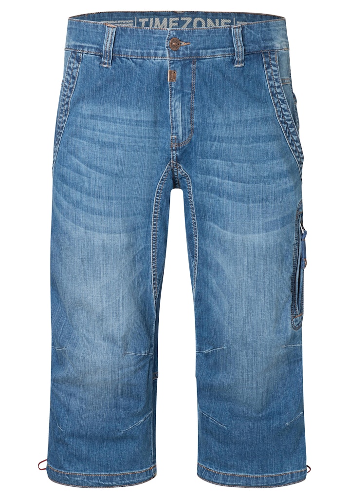 TIMEZONE One length MenRegular ConnorTZ 3/4 Freizeithosen TIMEZONE middle blue wash 30