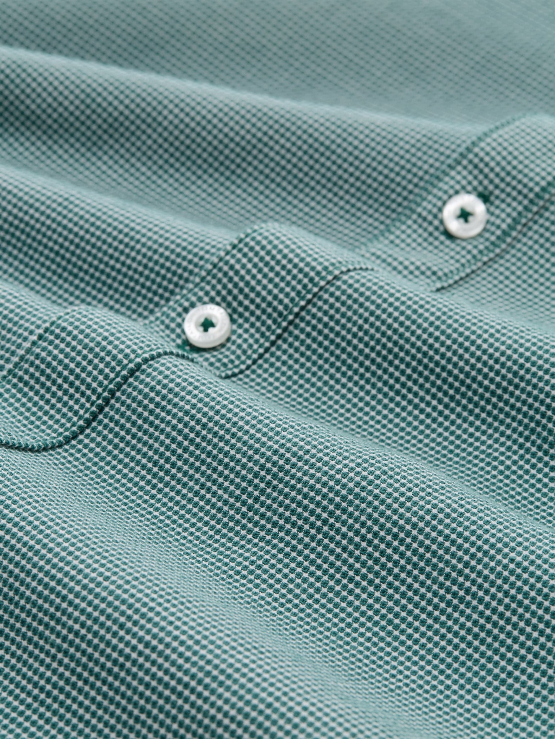 TOM TAILOR CASUAL MEN fitted structured strech shirt Freizeitshirts /-hemden TOM TAILOR CASUAL MEN