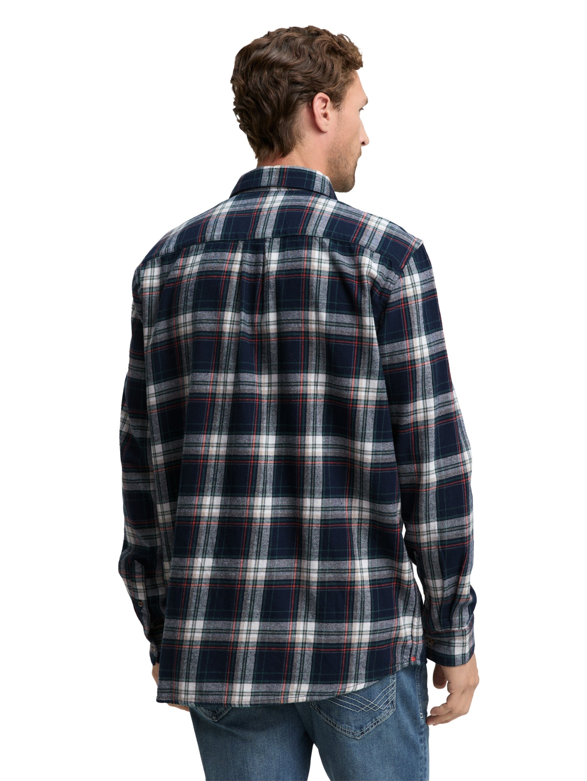 TOM TAILOR CASUAL MEN comfort checked shirt Freizeitshirts /-hemden TOM TAILOR CASUAL MEN
