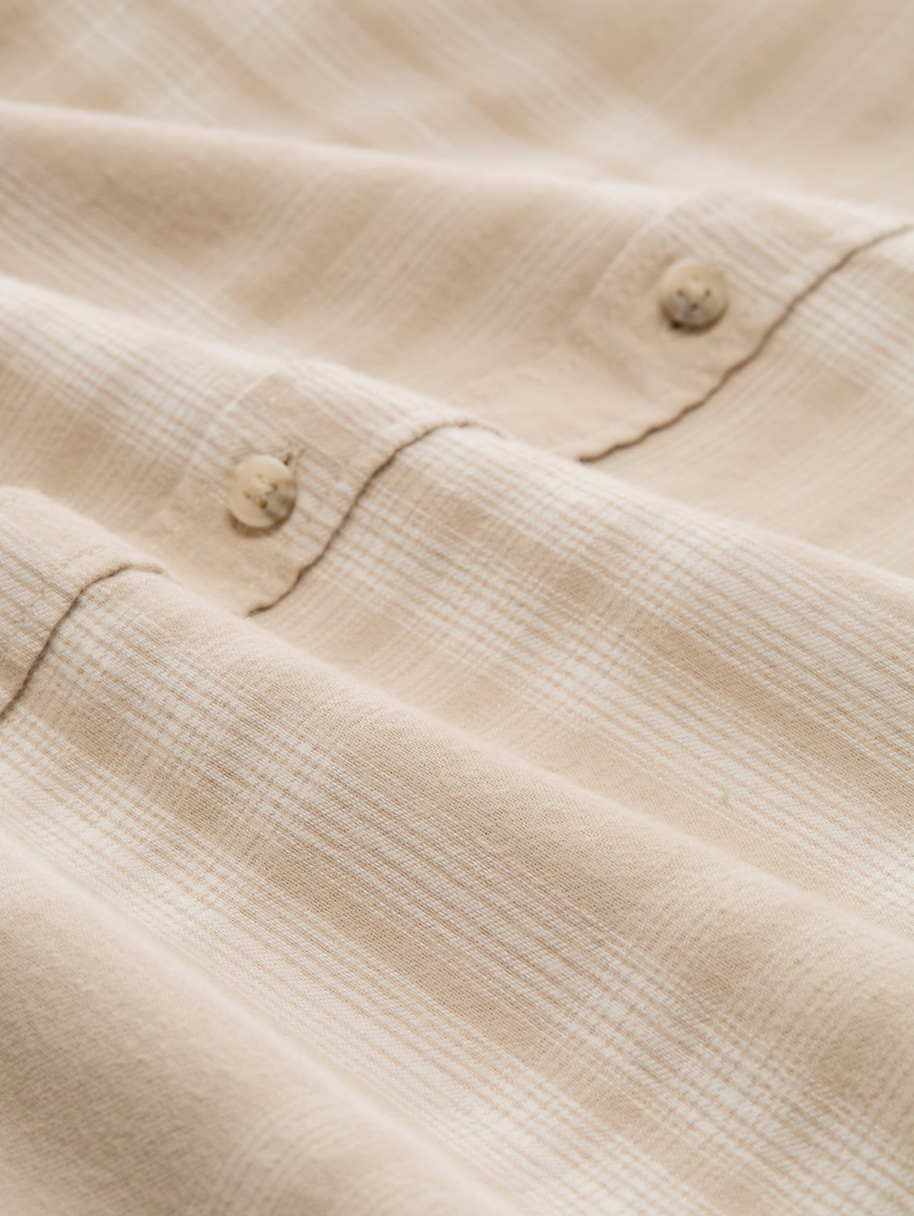 TOM TAILOR CASUAL MEN tonal check shirt Freizeitshirts /-hemden TOM TAILOR CASUAL MEN