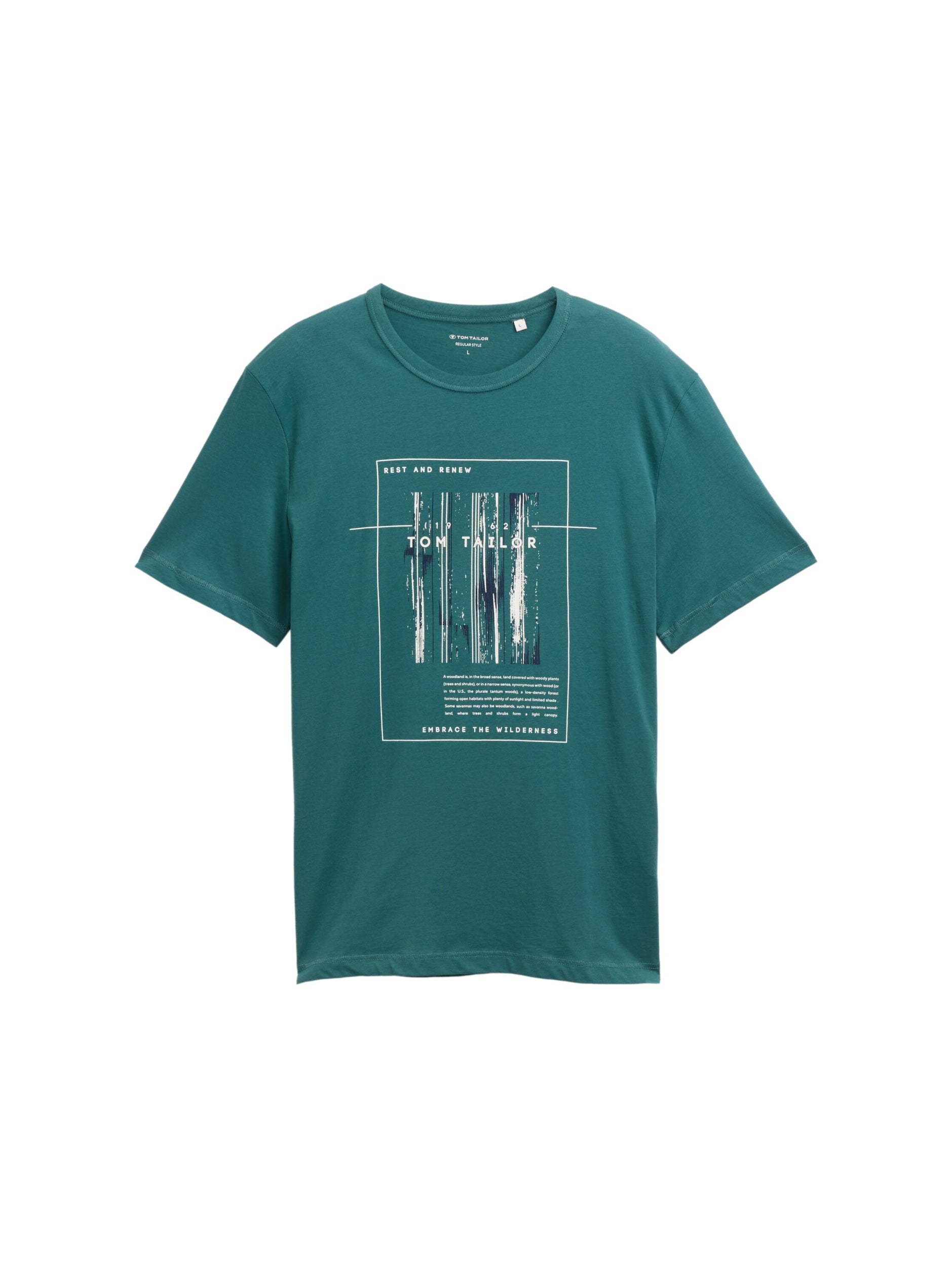 TOM TAILOR CASUAL MEN printed t-shirt Trainingsshirts TOM TAILOR CASUAL MEN 14171 M