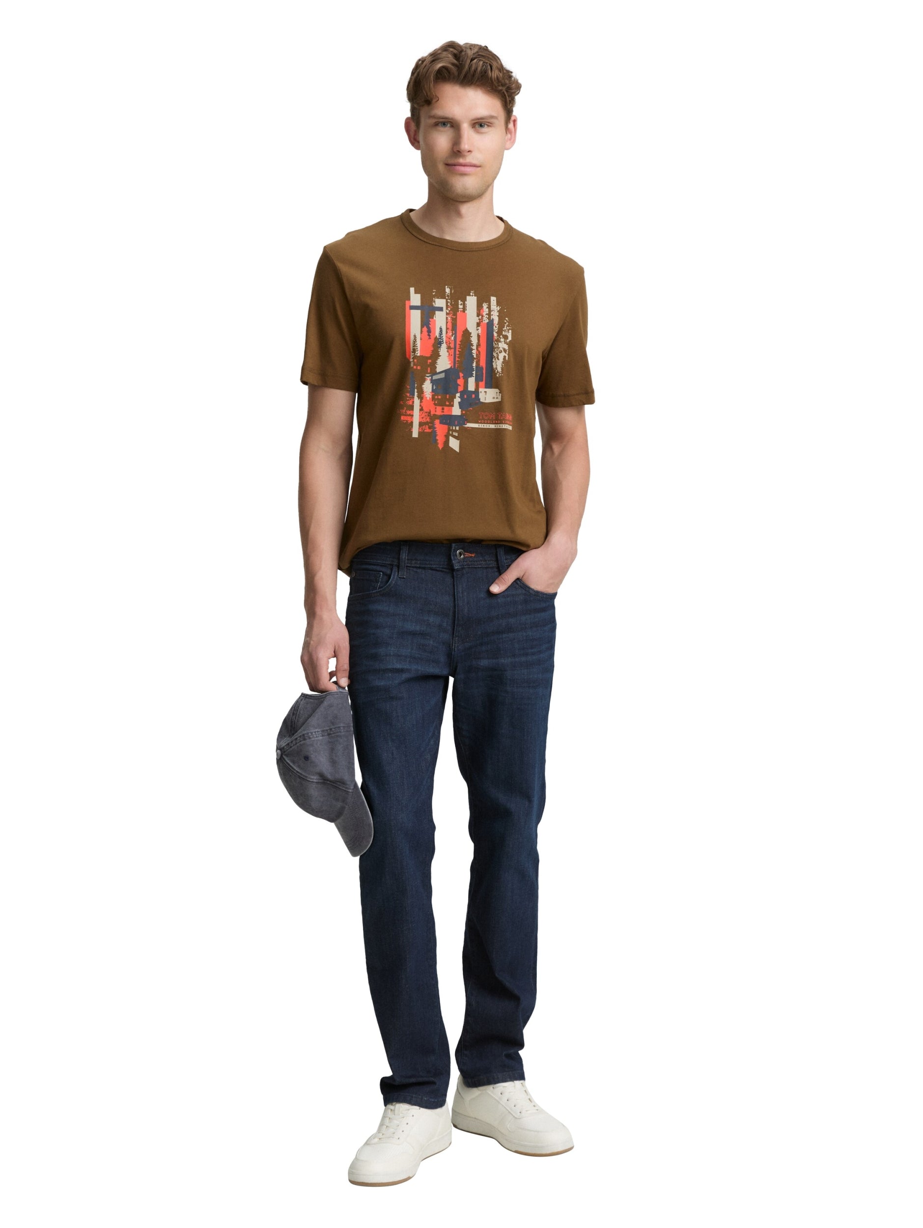 TOM TAILOR CASUAL MEN printed t-shirt Trainingsshirts TOM TAILOR CASUAL MEN