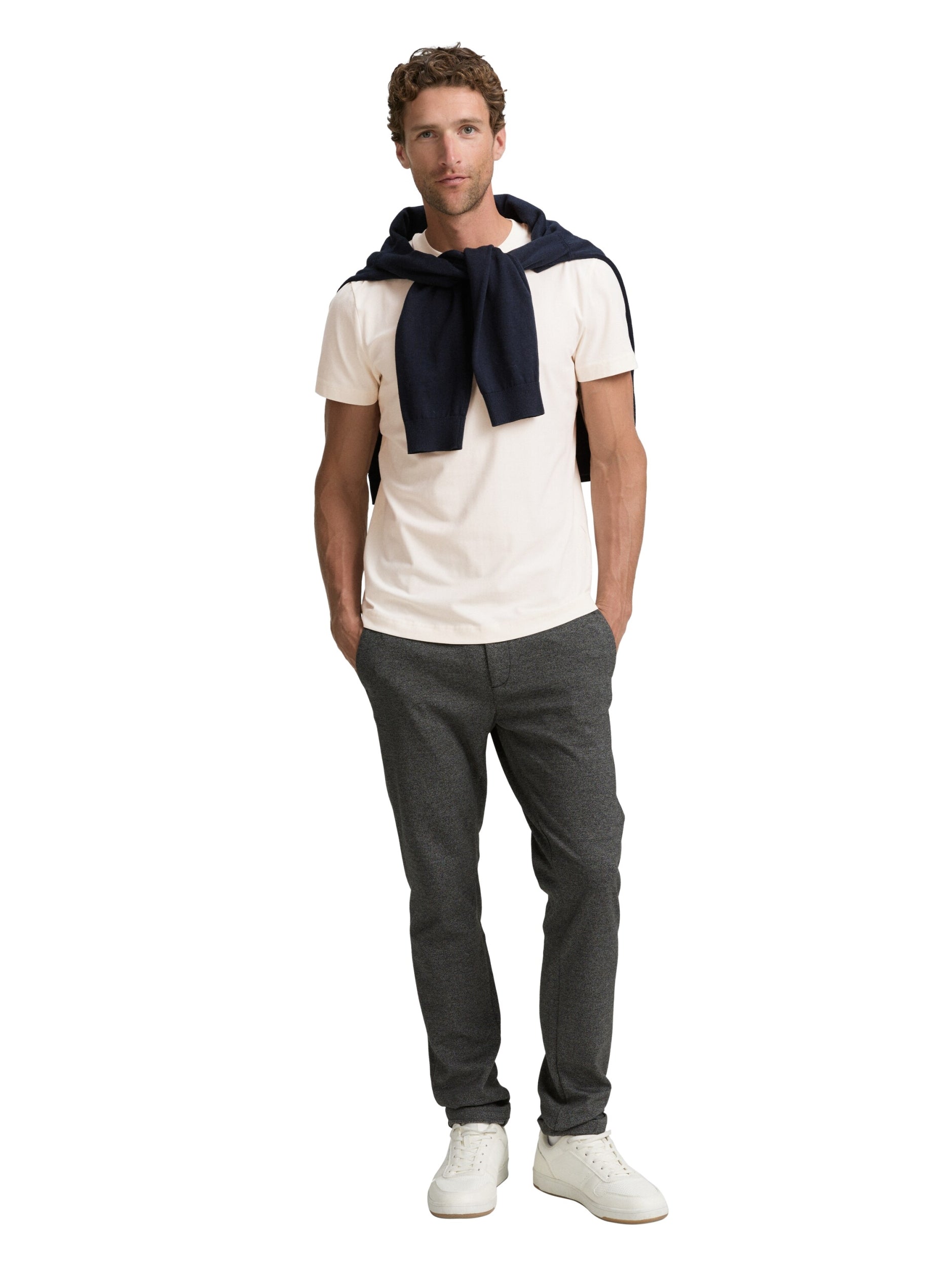 TOM TAILOR CASUAL MEN fitted basic t-shirt Trainingsshirts TOM TAILOR CASUAL MEN