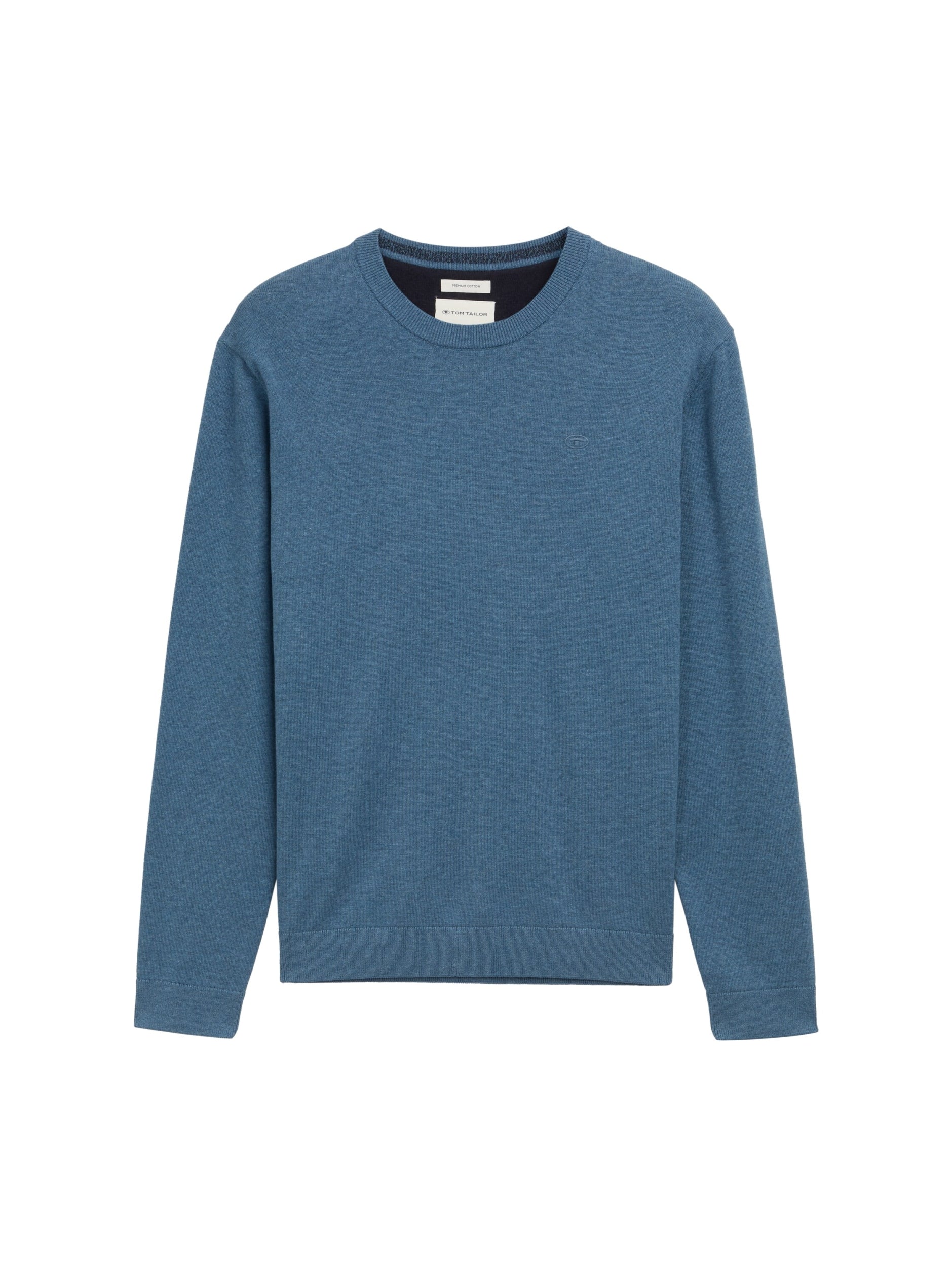 TOM TAILOR CASUAL MEN basic crewneck knit Freizeitpullover TOM TAILOR CASUAL MEN 38701 M