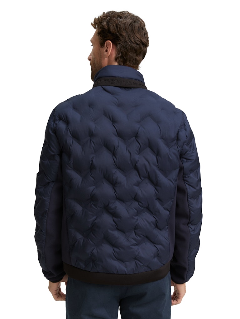 TOM TAILOR CASUAL MEN decorative hybrid jacket Freizeitjacken TOM TAILOR CASUAL MEN