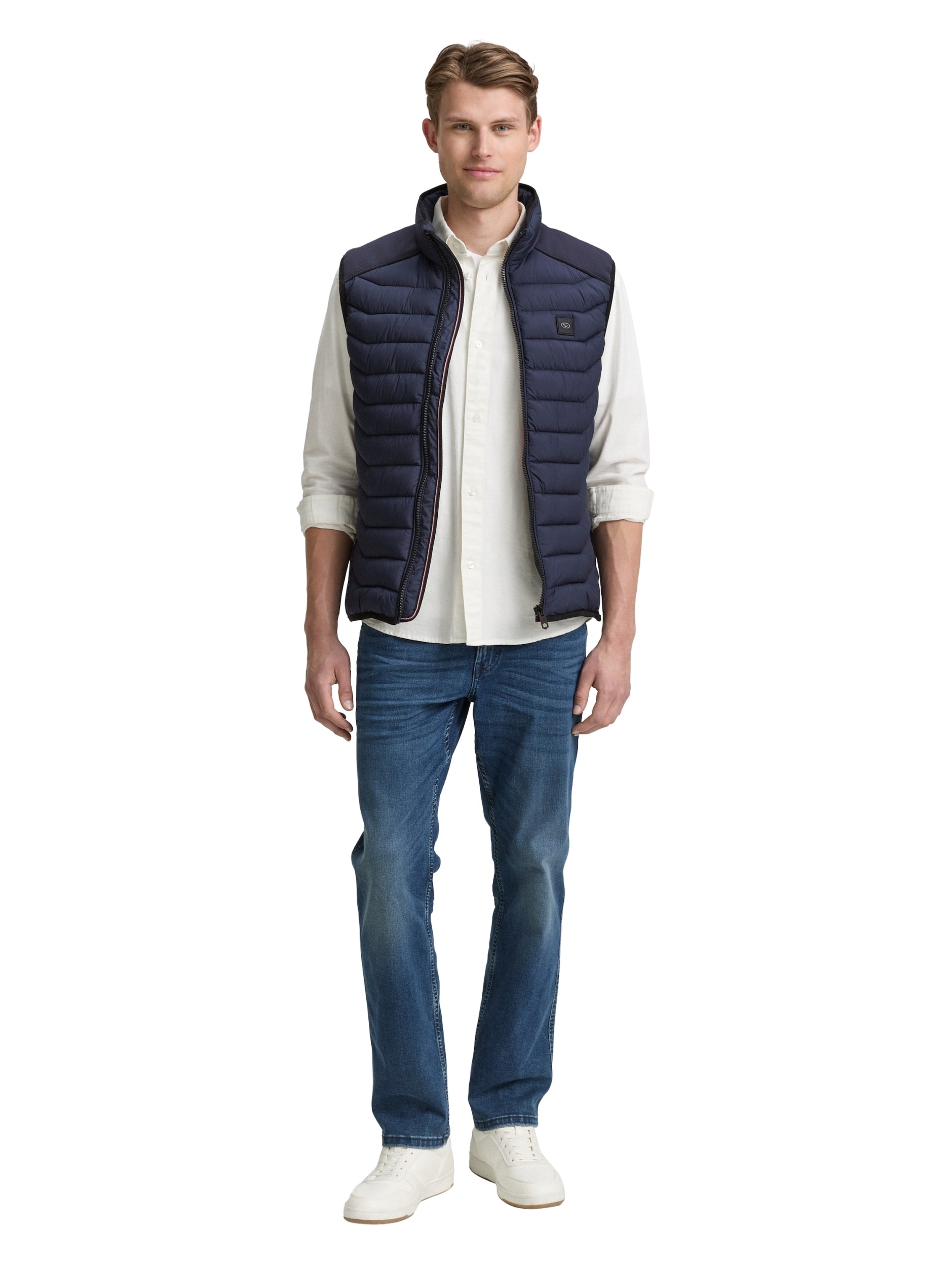 TOM TAILOR CASUAL MEN hybrid vest Freizeitjacken TOM TAILOR CASUAL MEN