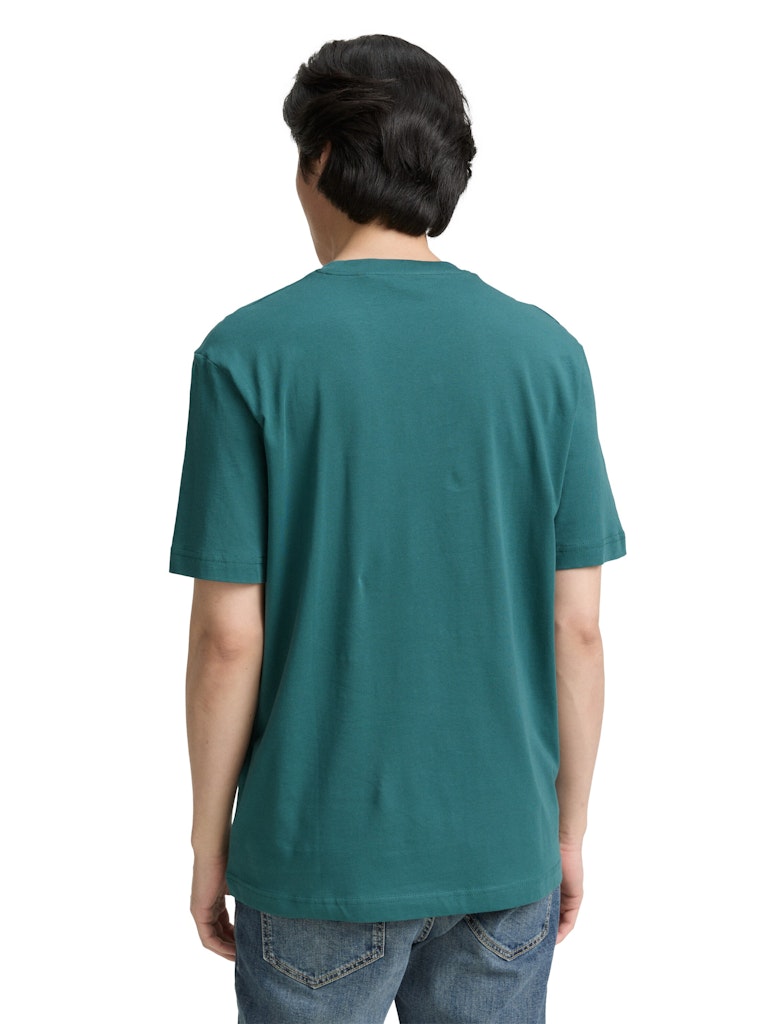 TOM TAILOR CASUAL MEN logo tee Trainingsshirts TOM TAILOR CASUAL MEN