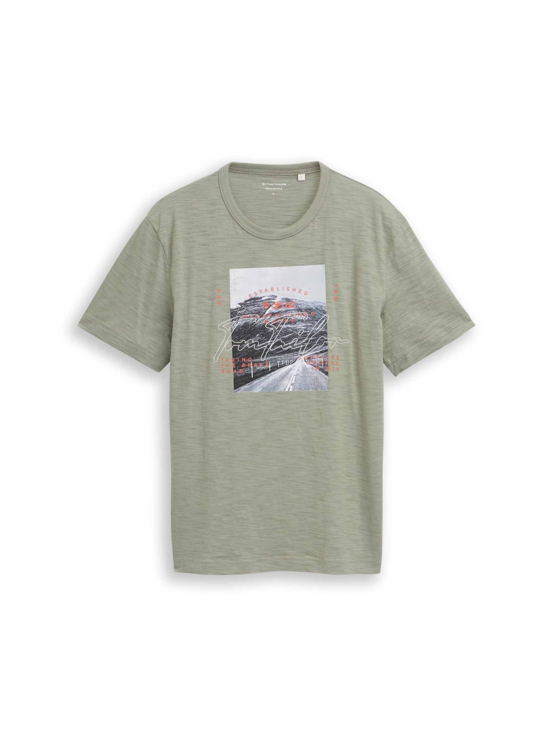 TOM TAILOR CASUAL MEN Photoprint T-shirt Trainingsshirts TOM TAILOR CASUAL MEN 10767 M