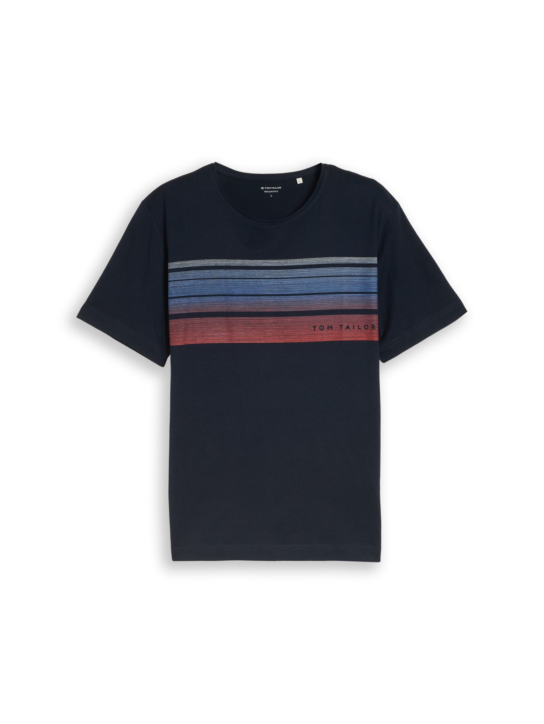 TOM TAILOR CASUAL MEN printed t-shirt Trainingsshirts TOM TAILOR CASUAL MEN 10668 M