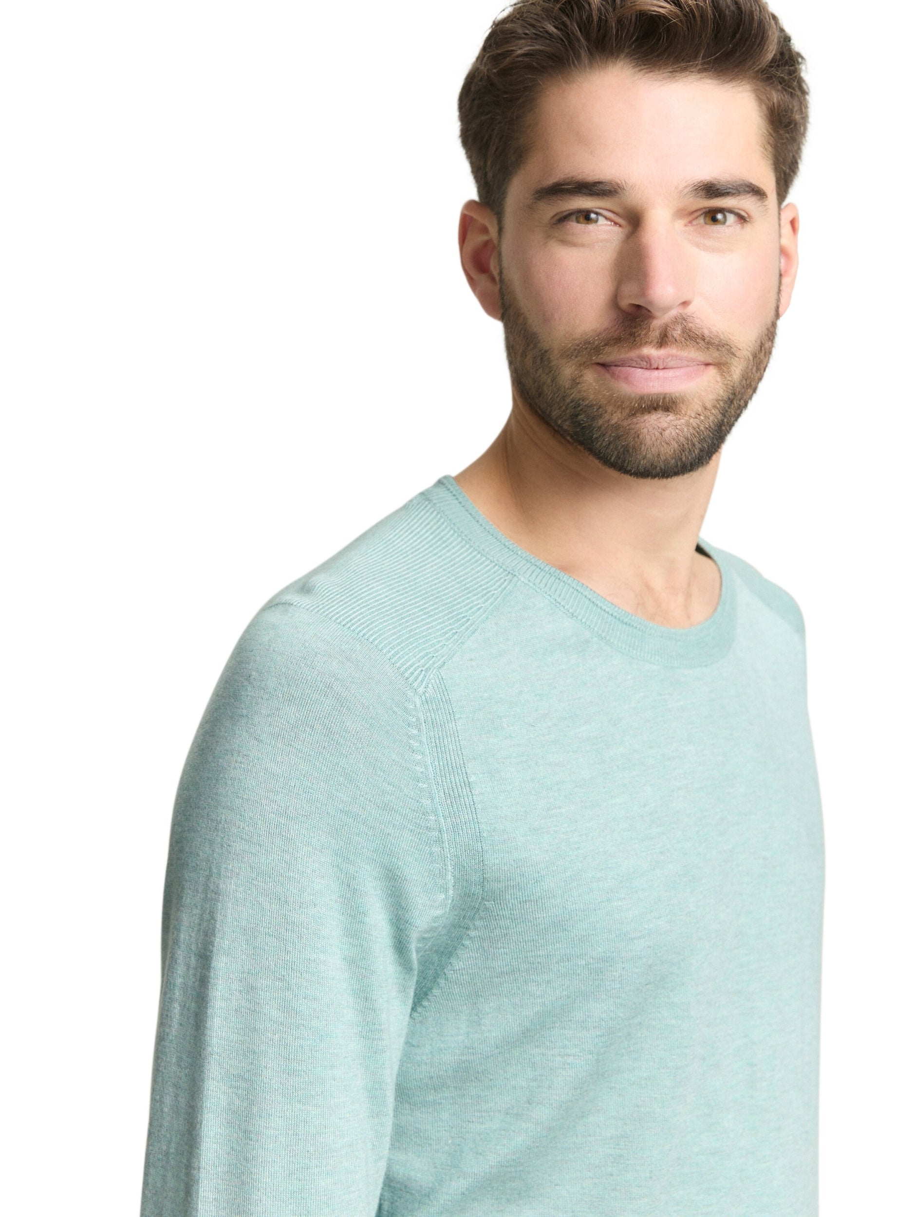TOM TAILOR CASUAL MEN soft crew neck pullover Freizeitpullover TOM TAILOR CASUAL MEN